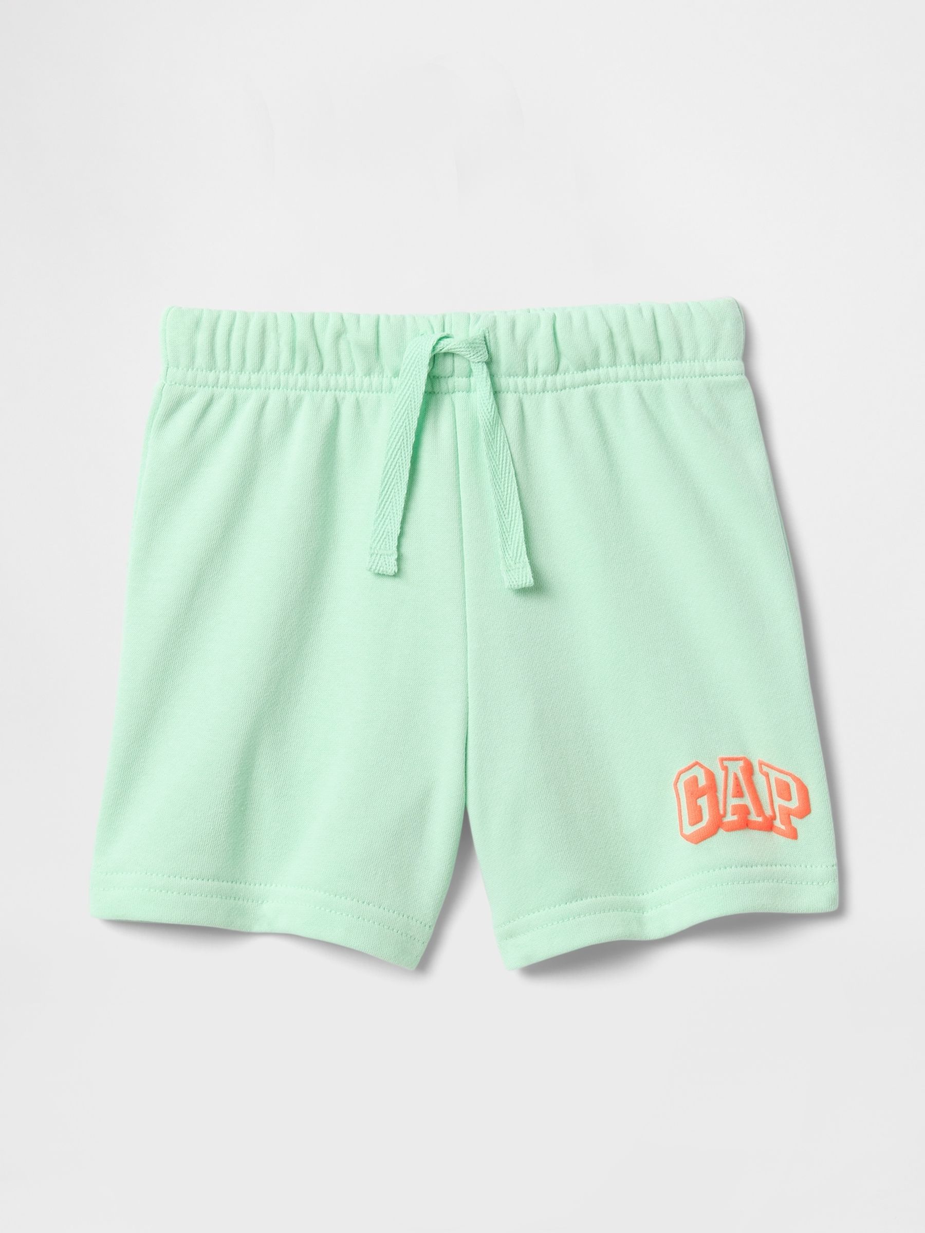 Green Logo Pull On Shorts (6mths-5yrs) - Image 1 of 3