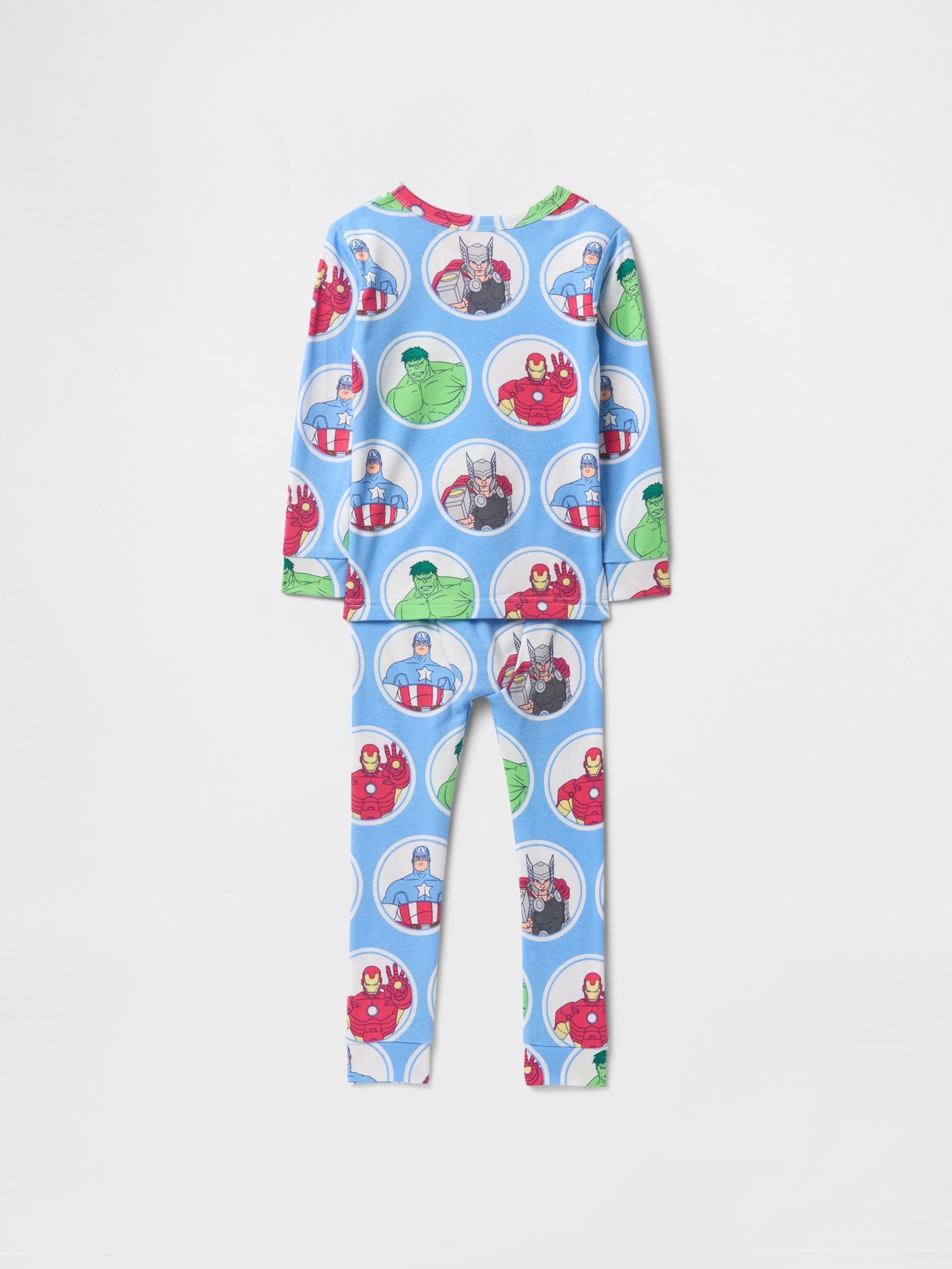 Blue Marvel Brushed Cotton Pyjamas (12mths-5yrs) - Image 2 of 2