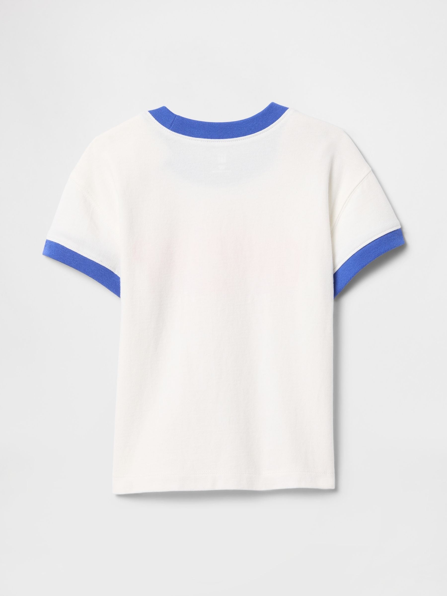 White Cotton Short Sleeve T-Shirt (6mths-5yrs) - Image 2 of 2