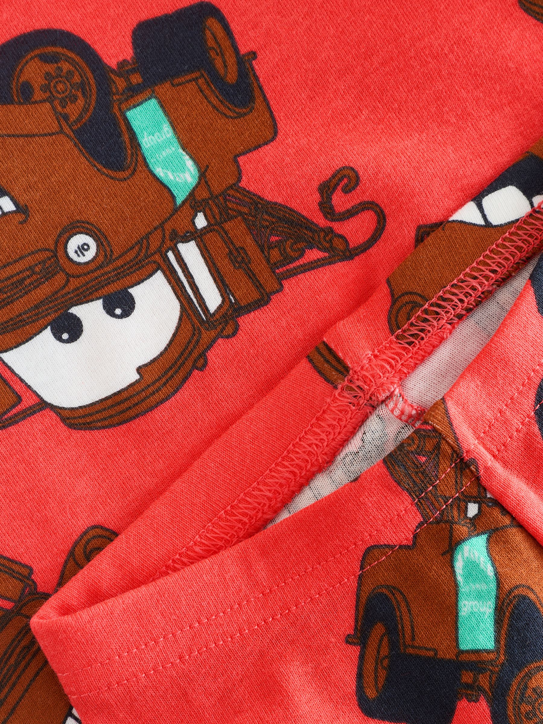 Red Mater Disney Cars Cotton Long Pyjamas (6mths-5yrs) - Image 3 of 4
