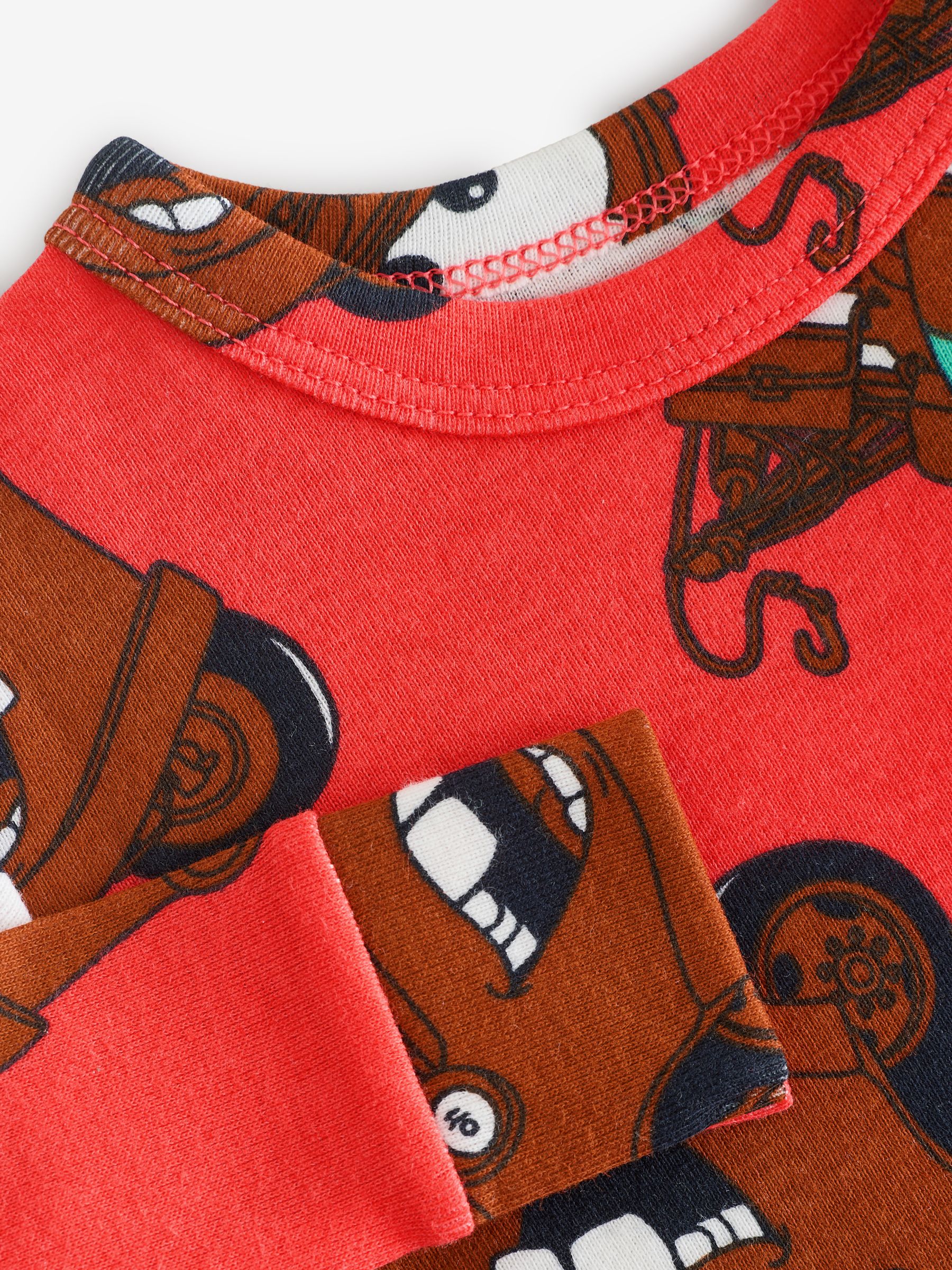 Red Mater Disney Cars Cotton Long Pyjamas (6mths-5yrs) - Image 4 of 4