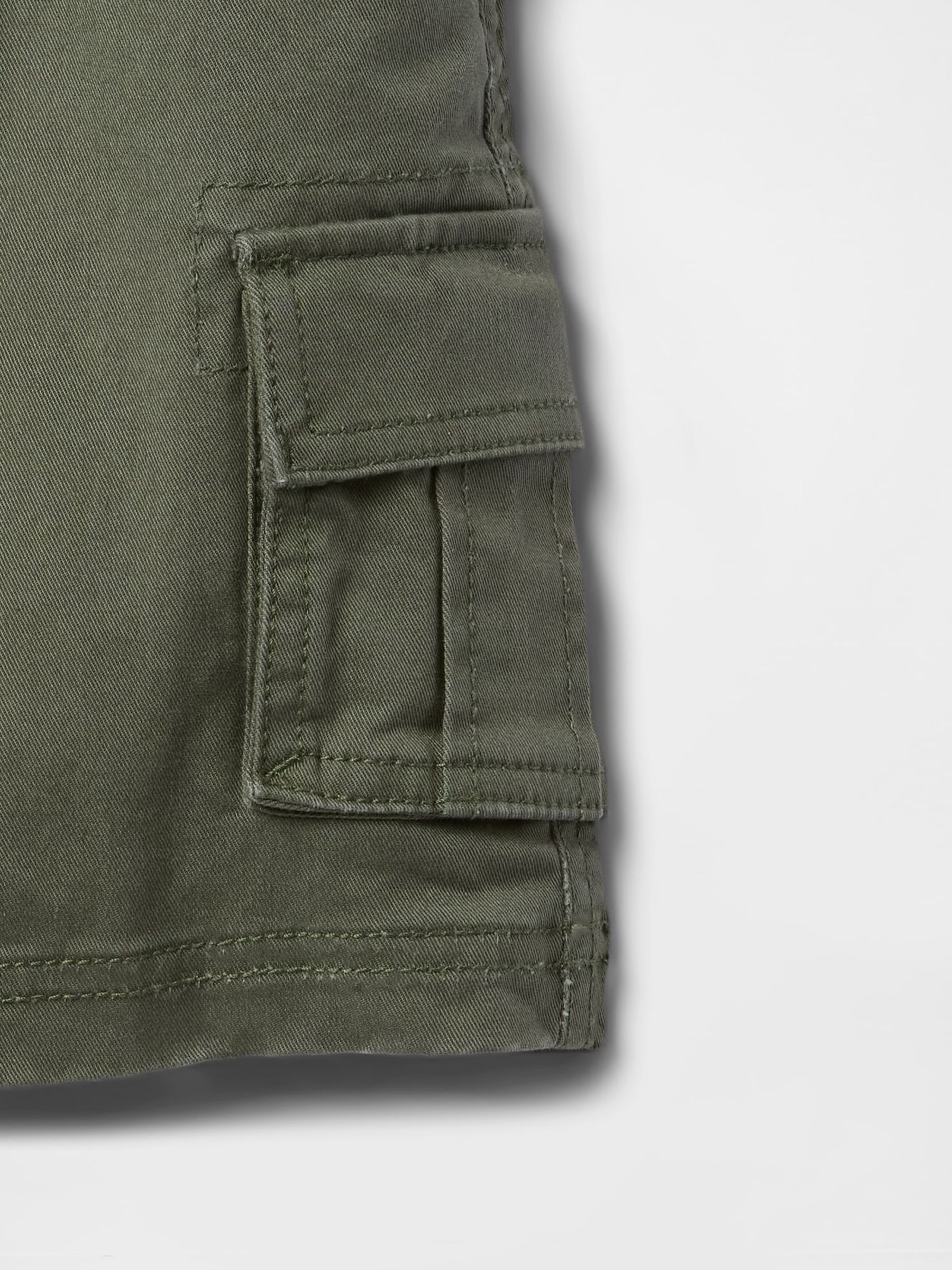 Green Pull On Cargo Shorts (6mths-5yrs) - Image 4 of 4