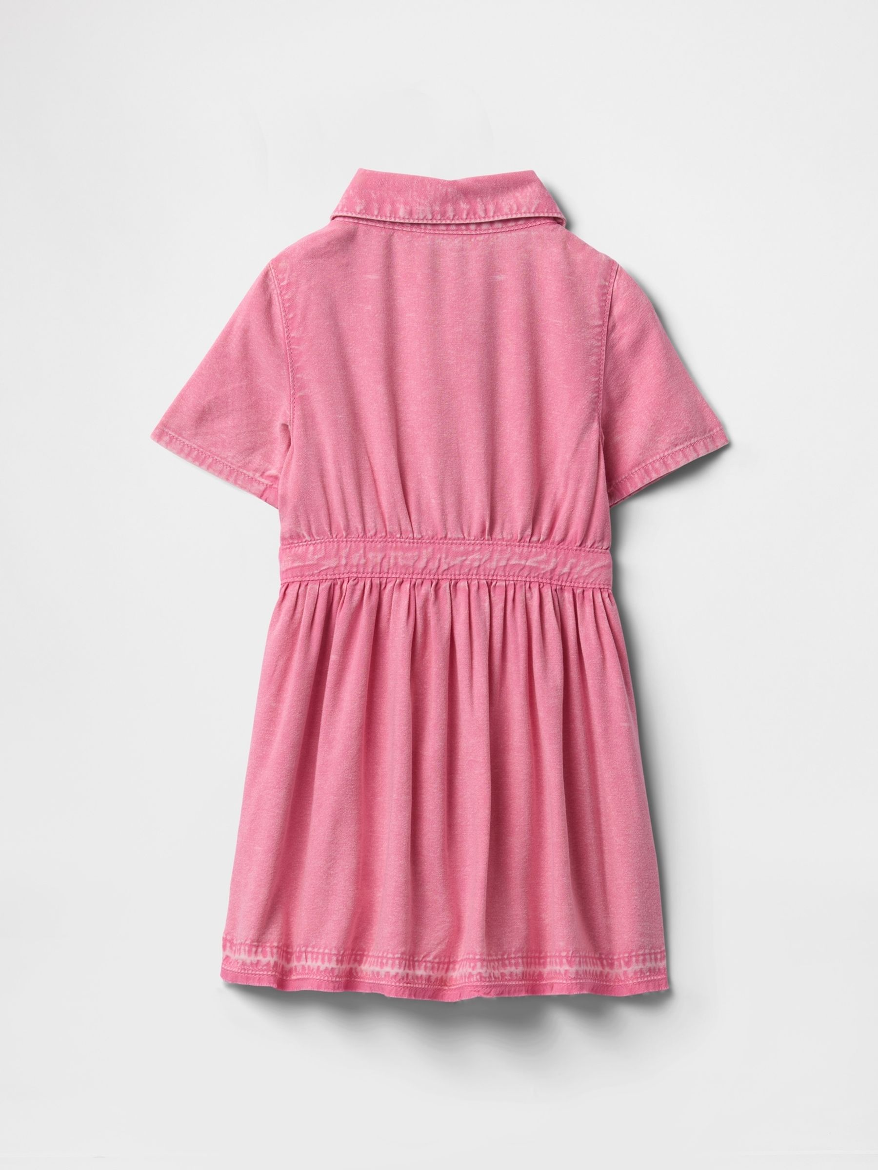Pink Denim Shirt Dress (6mths-5yrs) - Image 3 of 3
