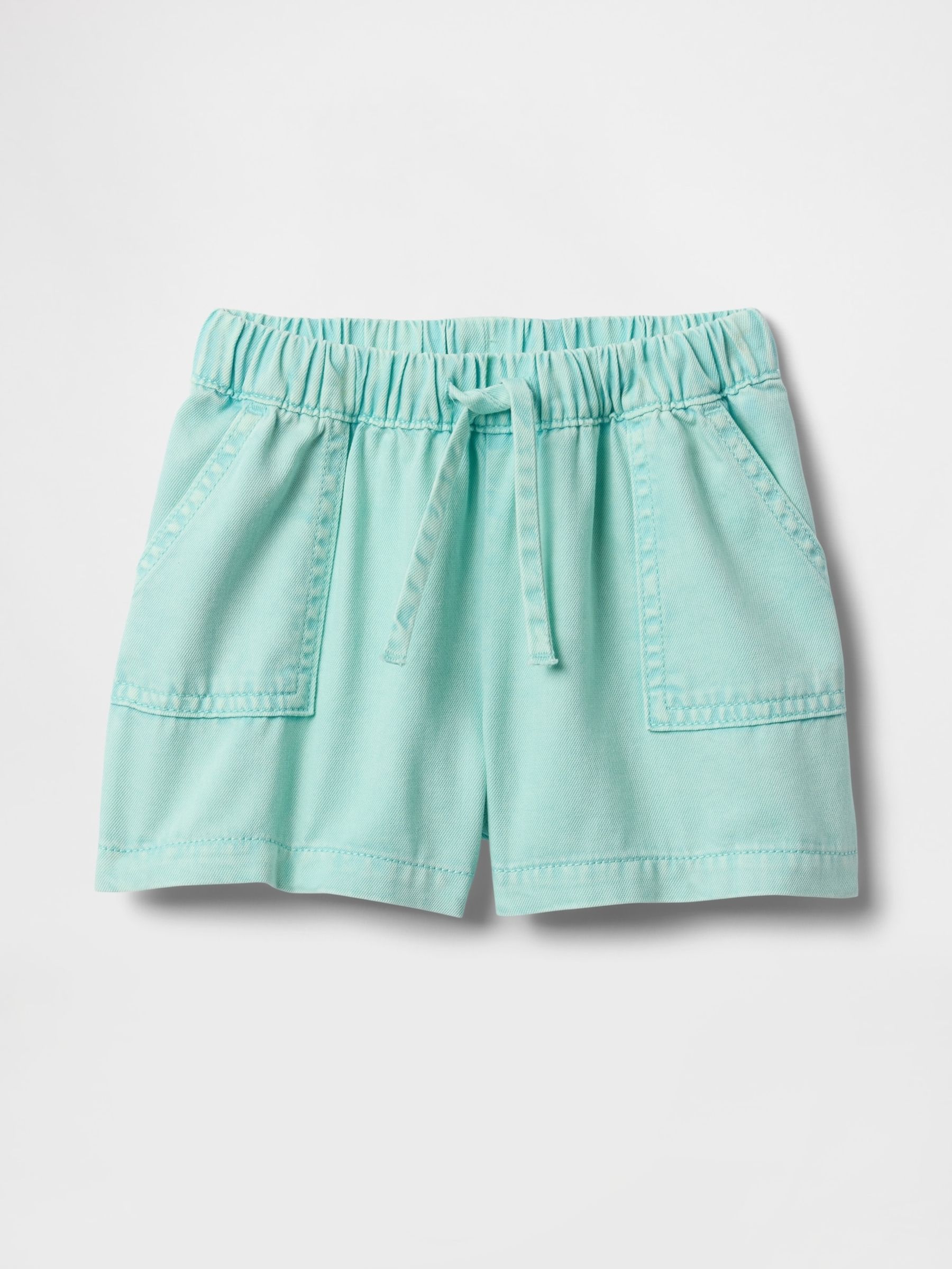 Green UltraSoft Pull On Shorts (6mths-5yrs) - Image 1 of 3