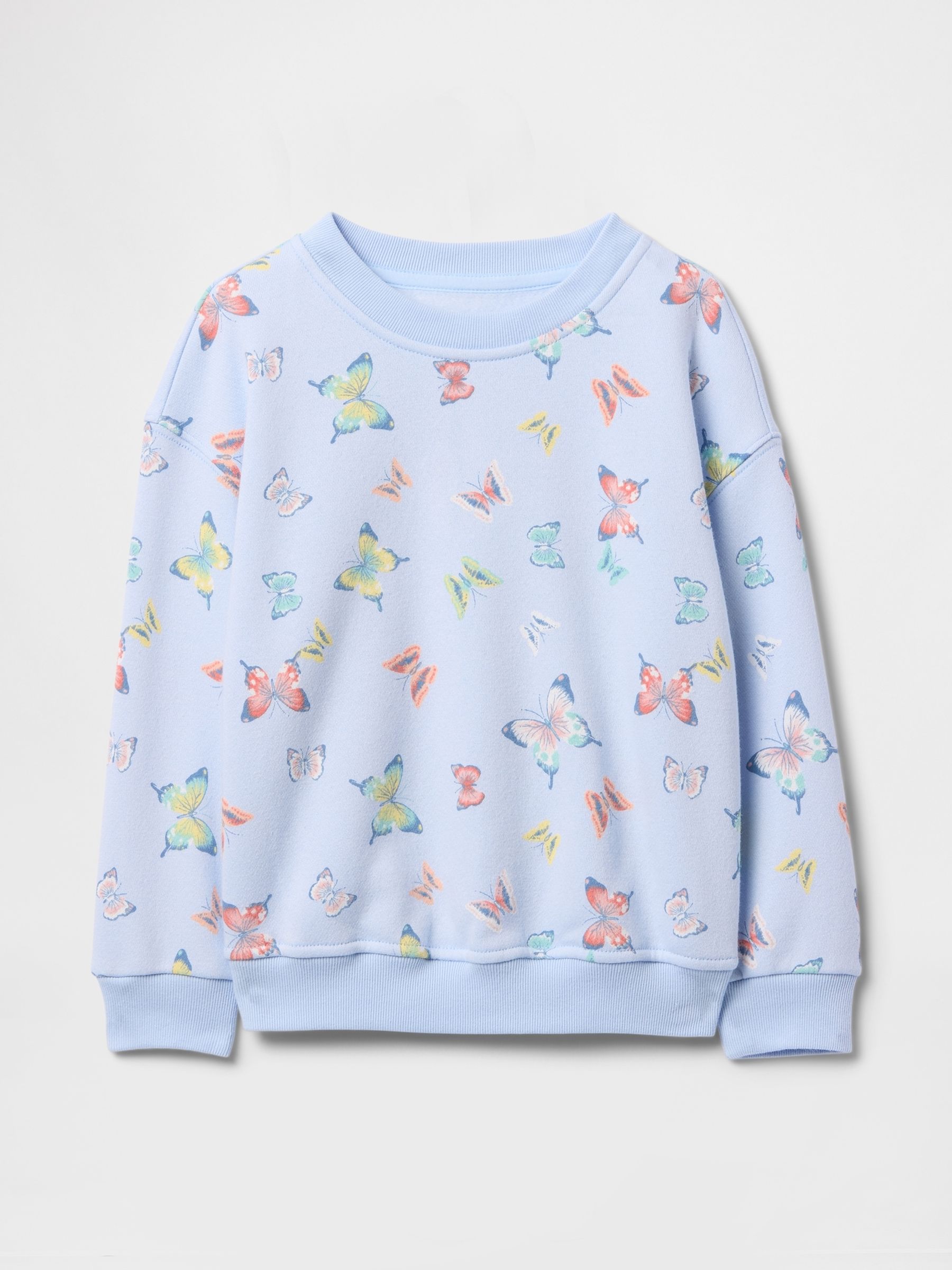 Blue Butterfly Vintage Soft Sweatshirt (6mths-5yrs) - Image 1 of 3