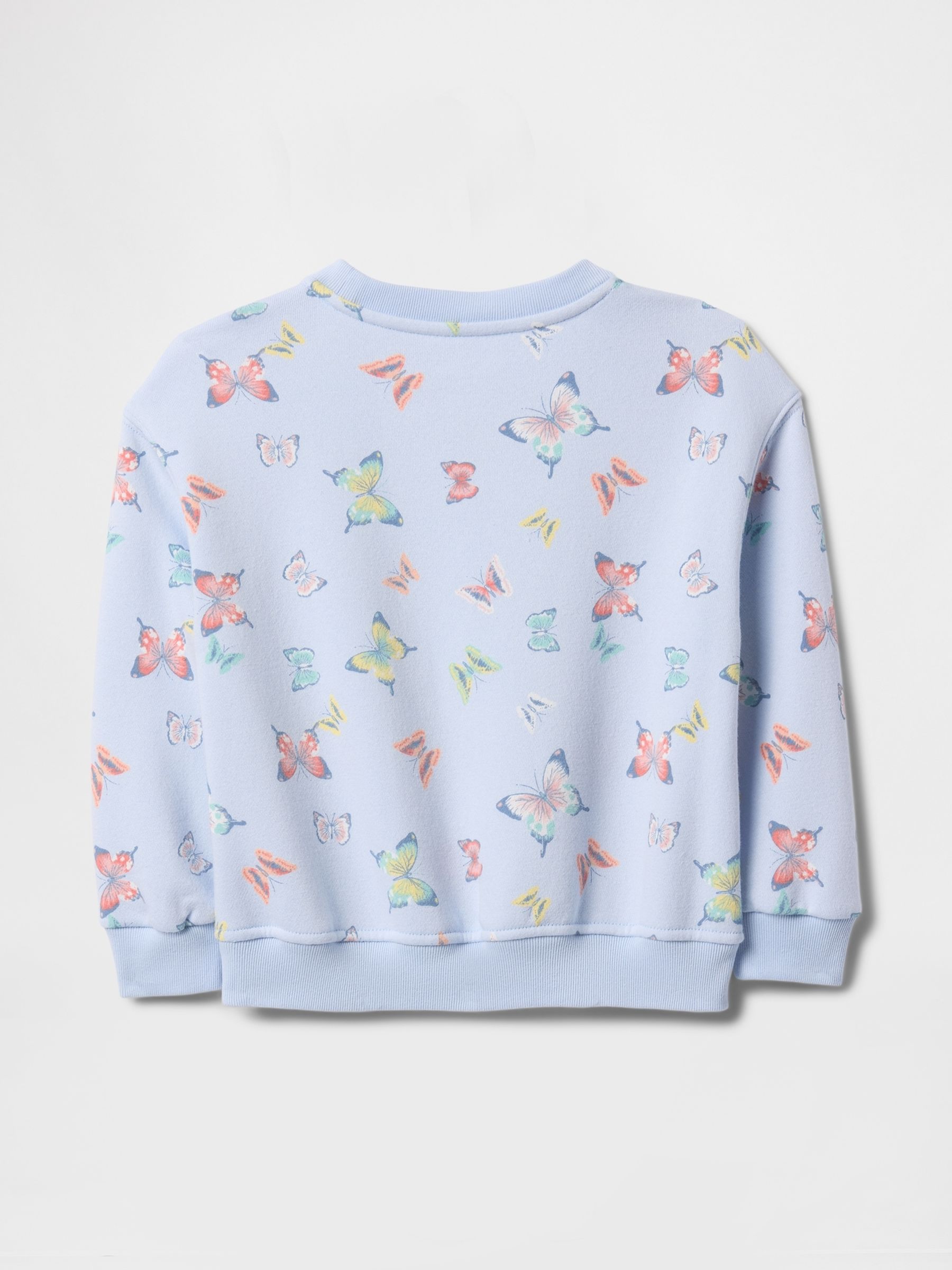 Blue Butterfly Vintage Soft Sweatshirt (6mths-5yrs) - Image 2 of 3