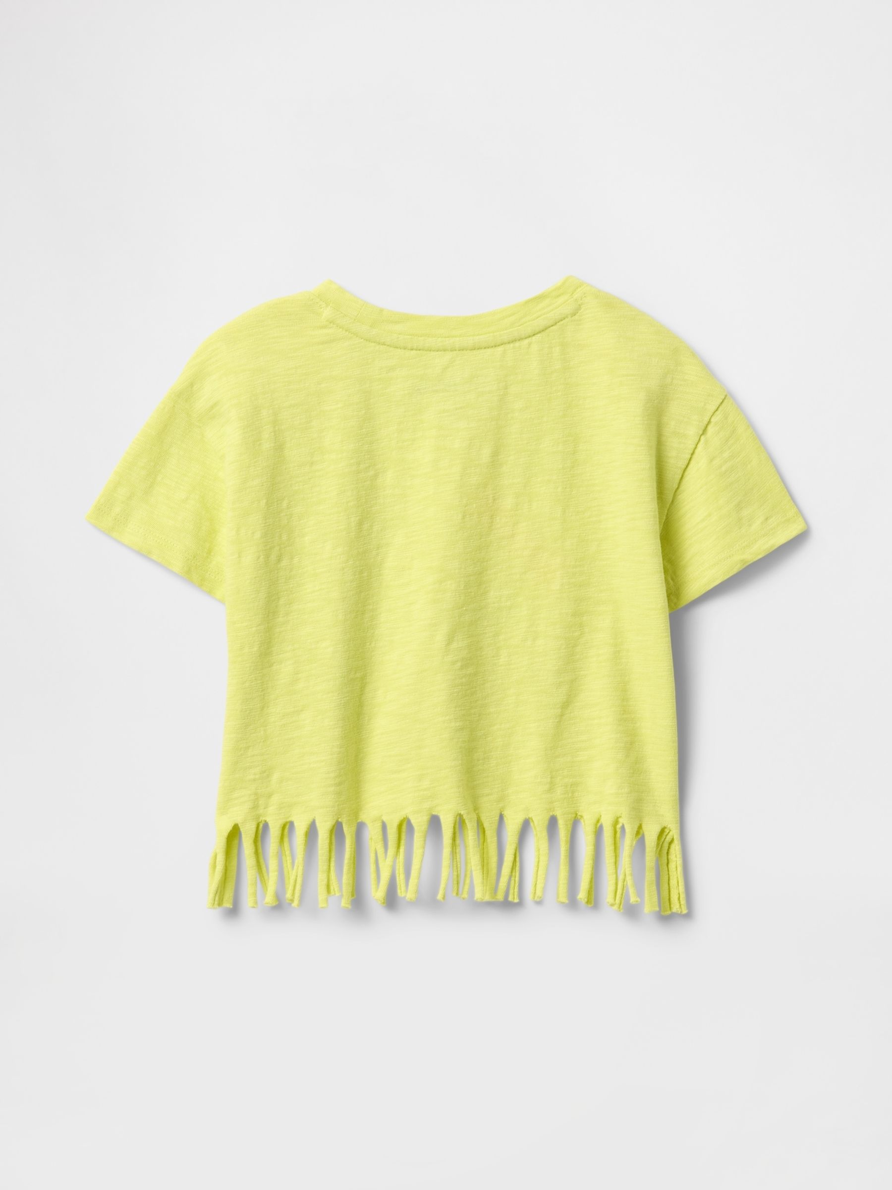 Yellow Flounder Disney Short Sleeve Fringe T-Shirt (6mths-5yrs) - Image 2 of 3