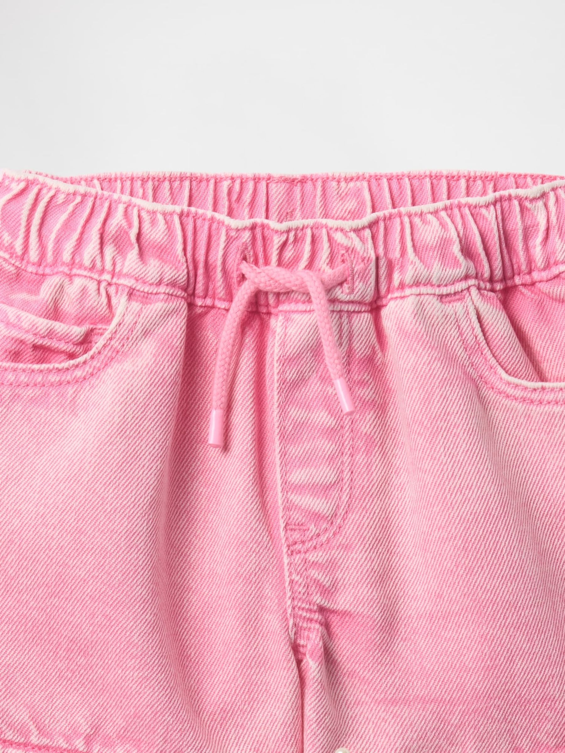 Pink UltraSoft Denim Shorts (6mths-5yrs) - Image 4 of 4