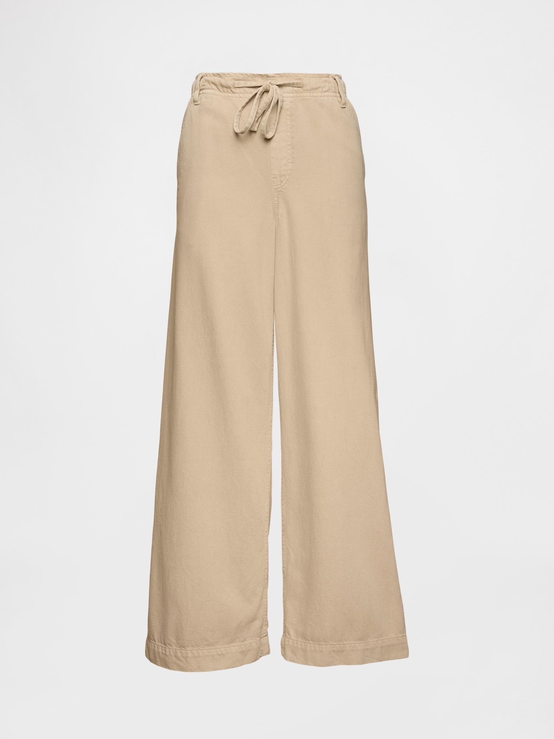 Beige Mid Rise UltraSoft Easy Baggy Jeans - Image 5 of 5