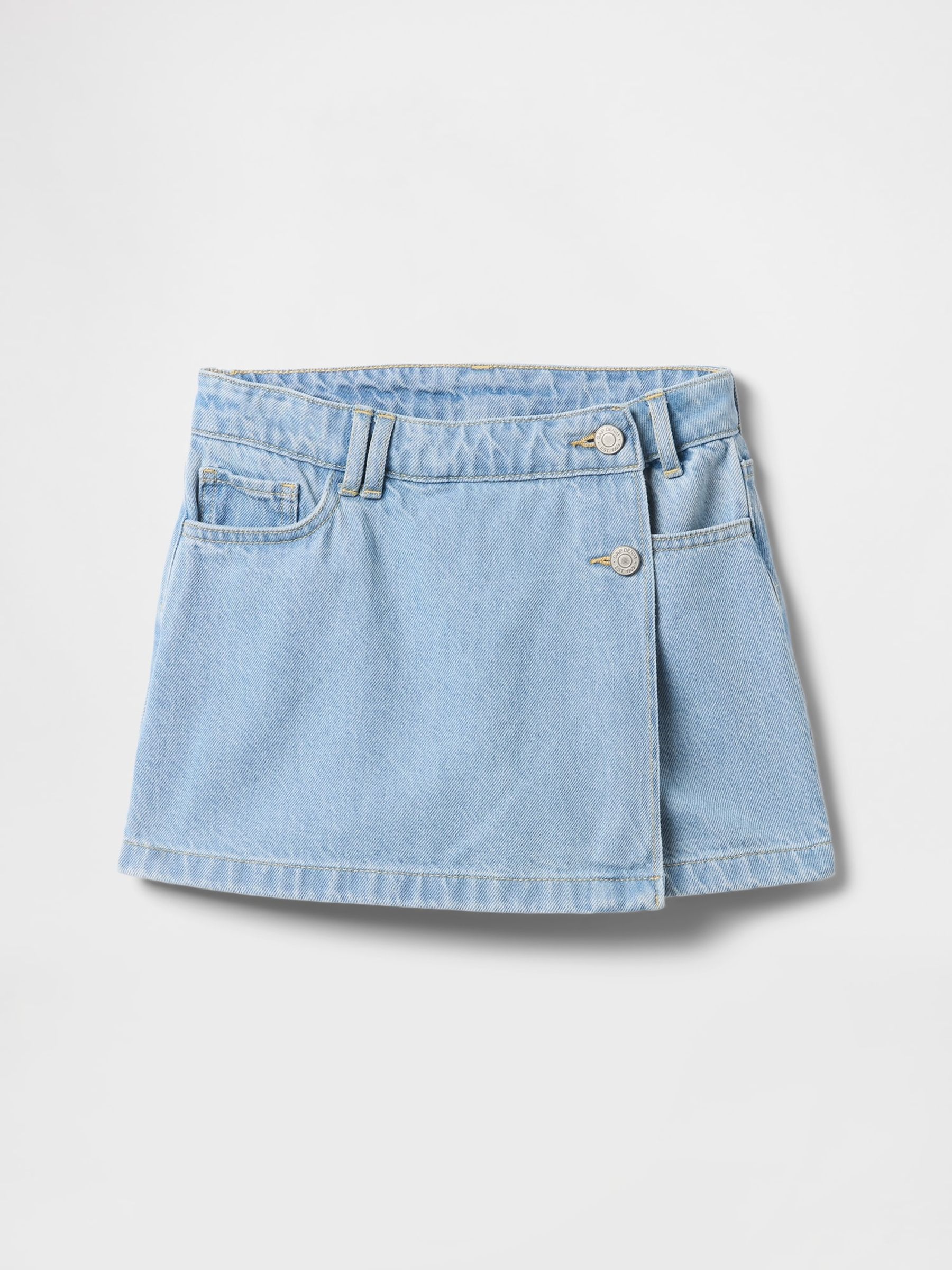 Blue Denim Skort (5-13yrs) - Image 1 of 3 Blue Denim Skort (5-13yrs) - Image 1 of 3