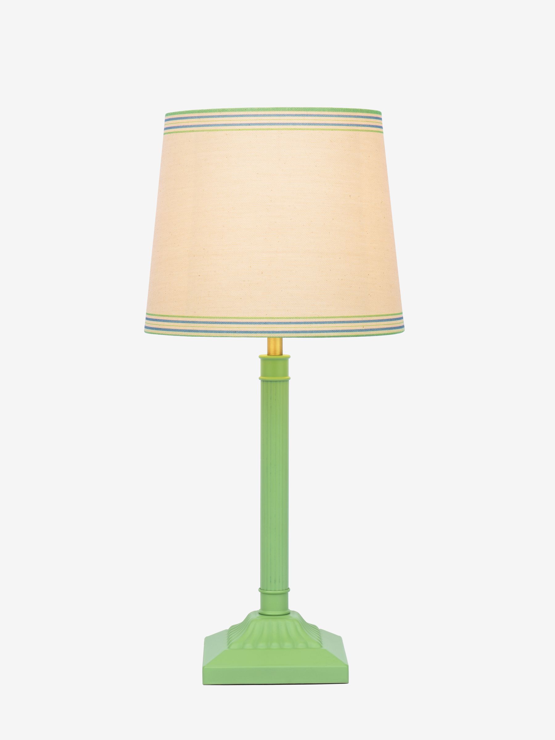 Green Buscot Square Base Table Lamp with Shade - Image 6 of 6