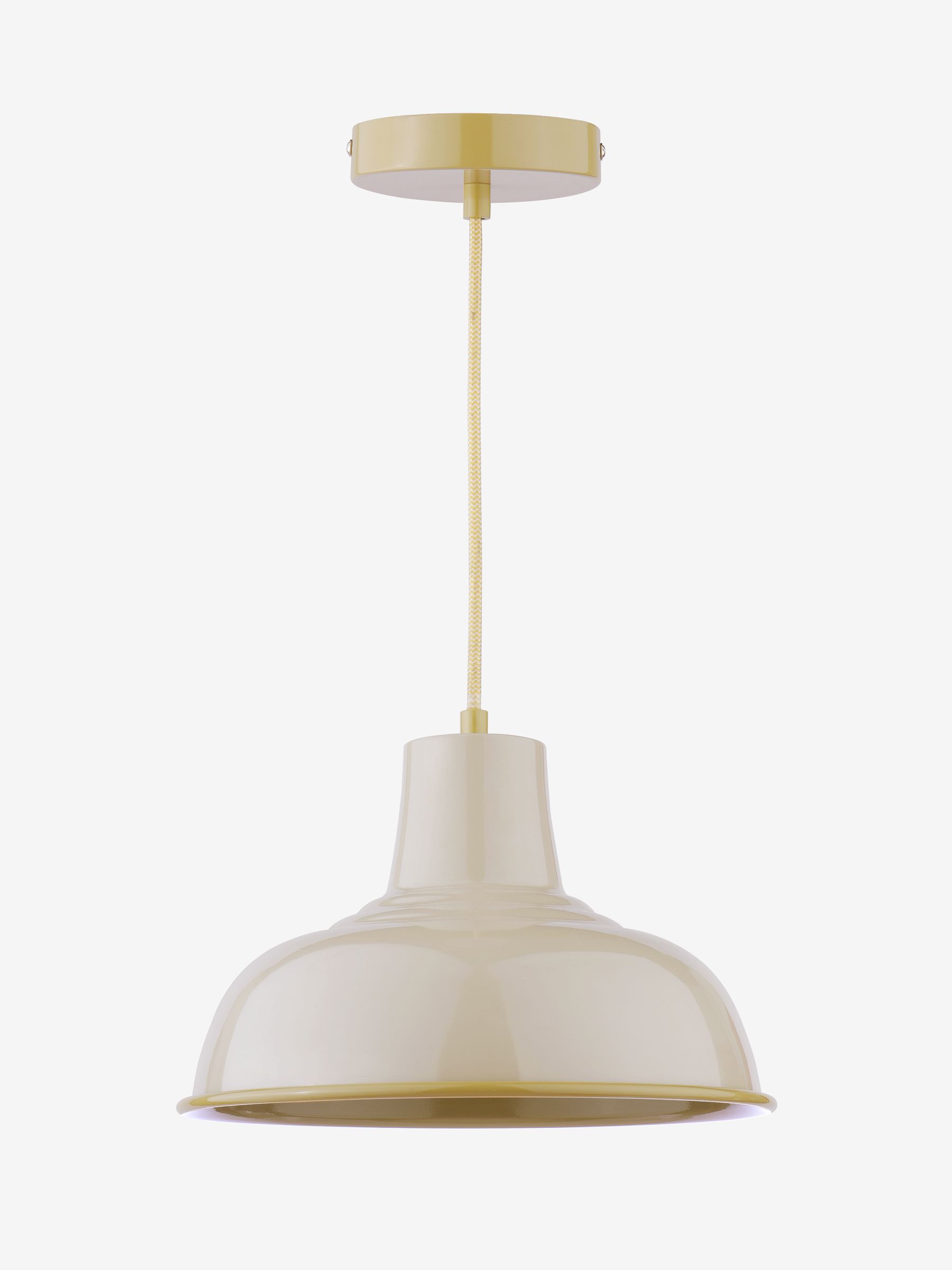 Natural Hatfield Industrial Pendant Ceiling Light - Image 4 of 5