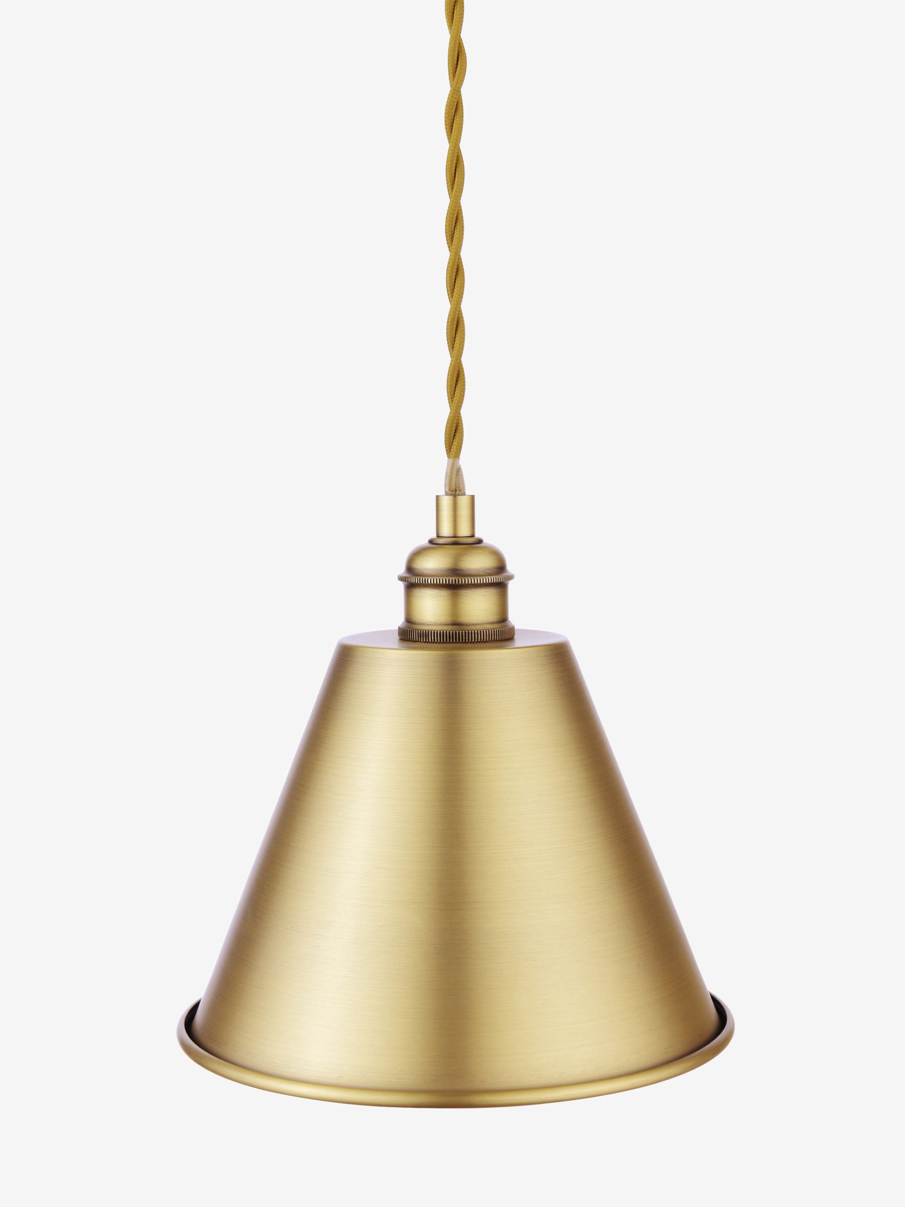 Antique Brass Wollaton Pendant Ceiling Light - Image 4 of 6