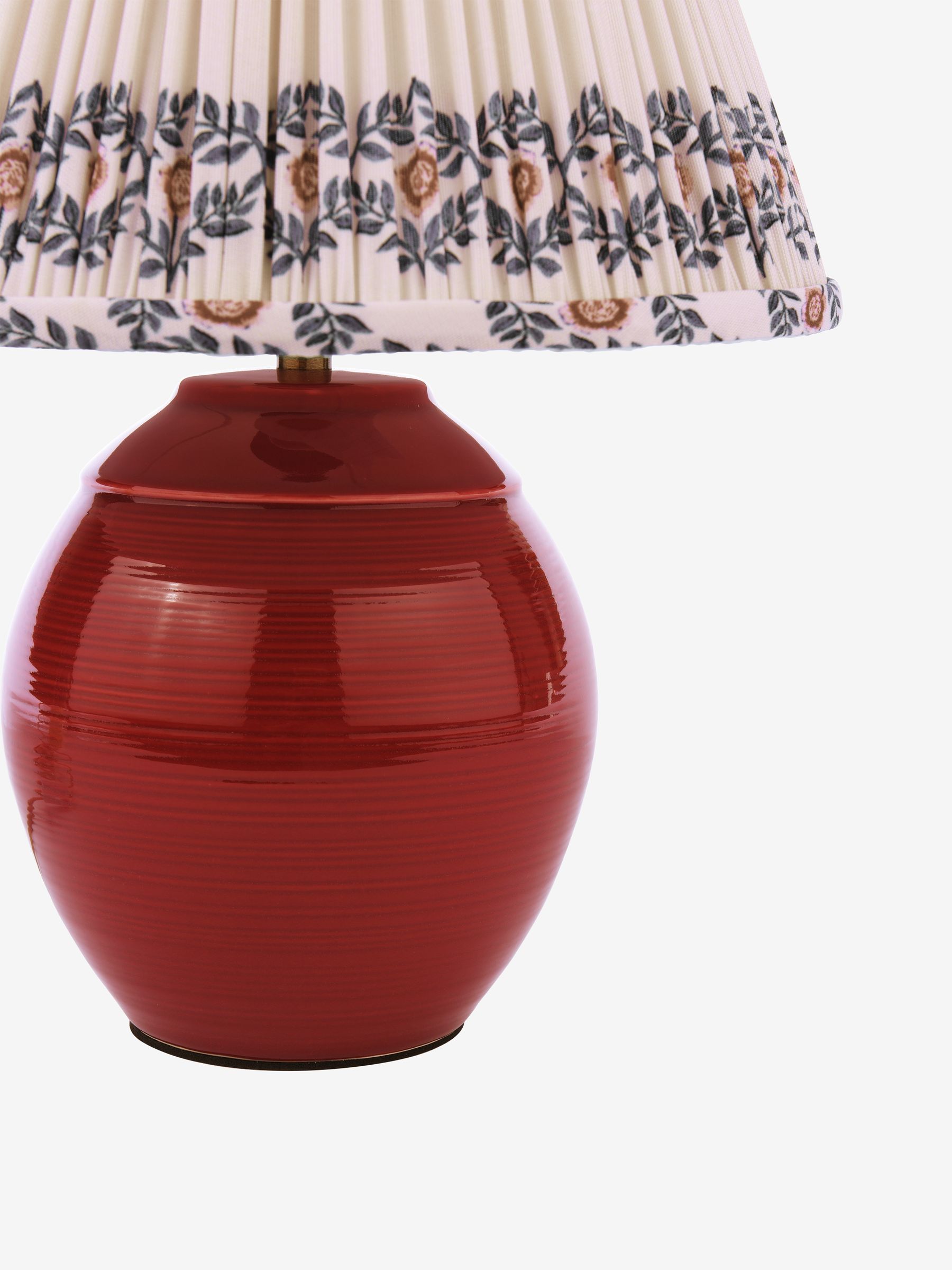 Red Wentworth Table Lamp - Image 3 of 6