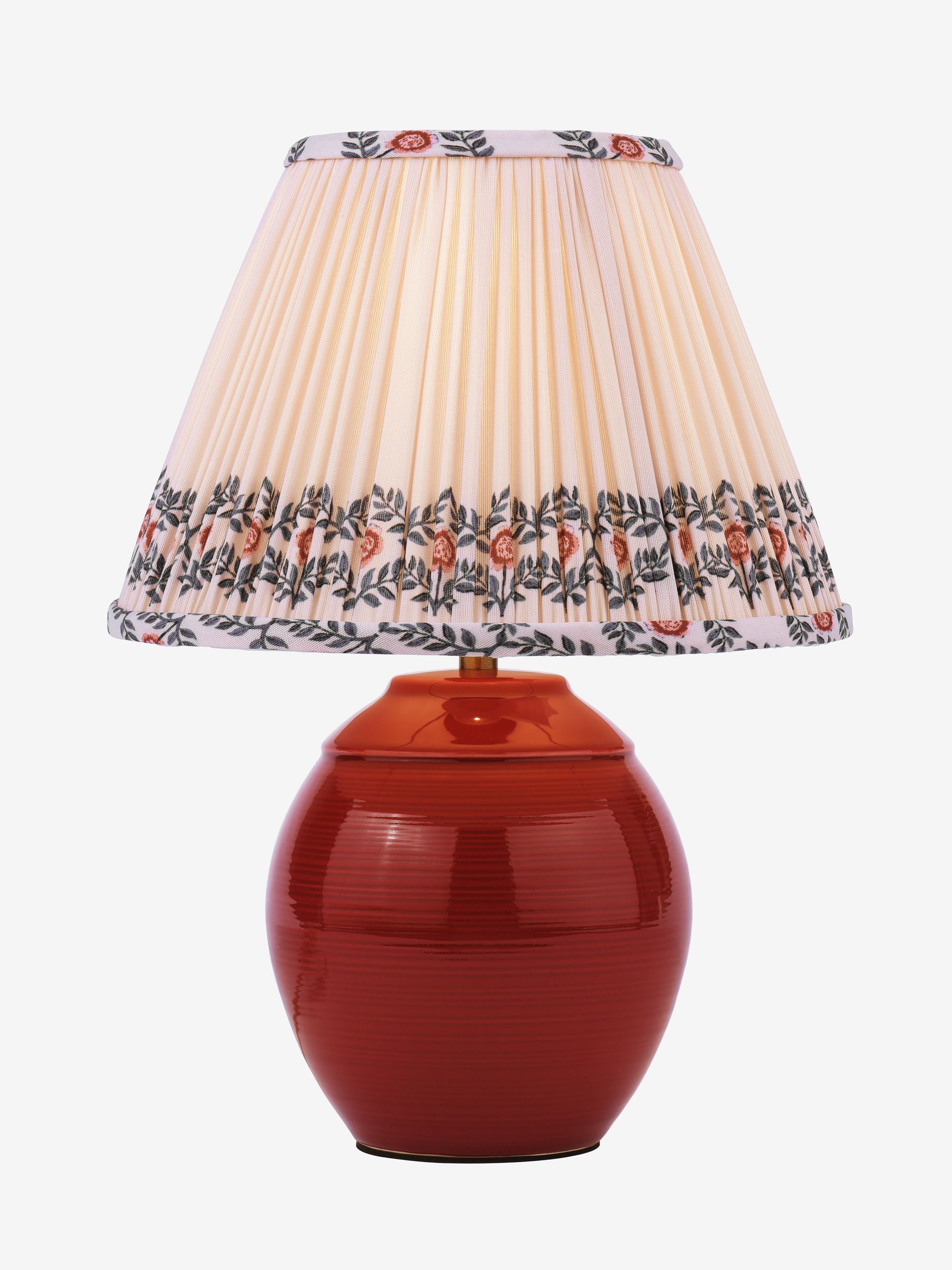 Red Wentworth Table Lamp - Image 6 of 6