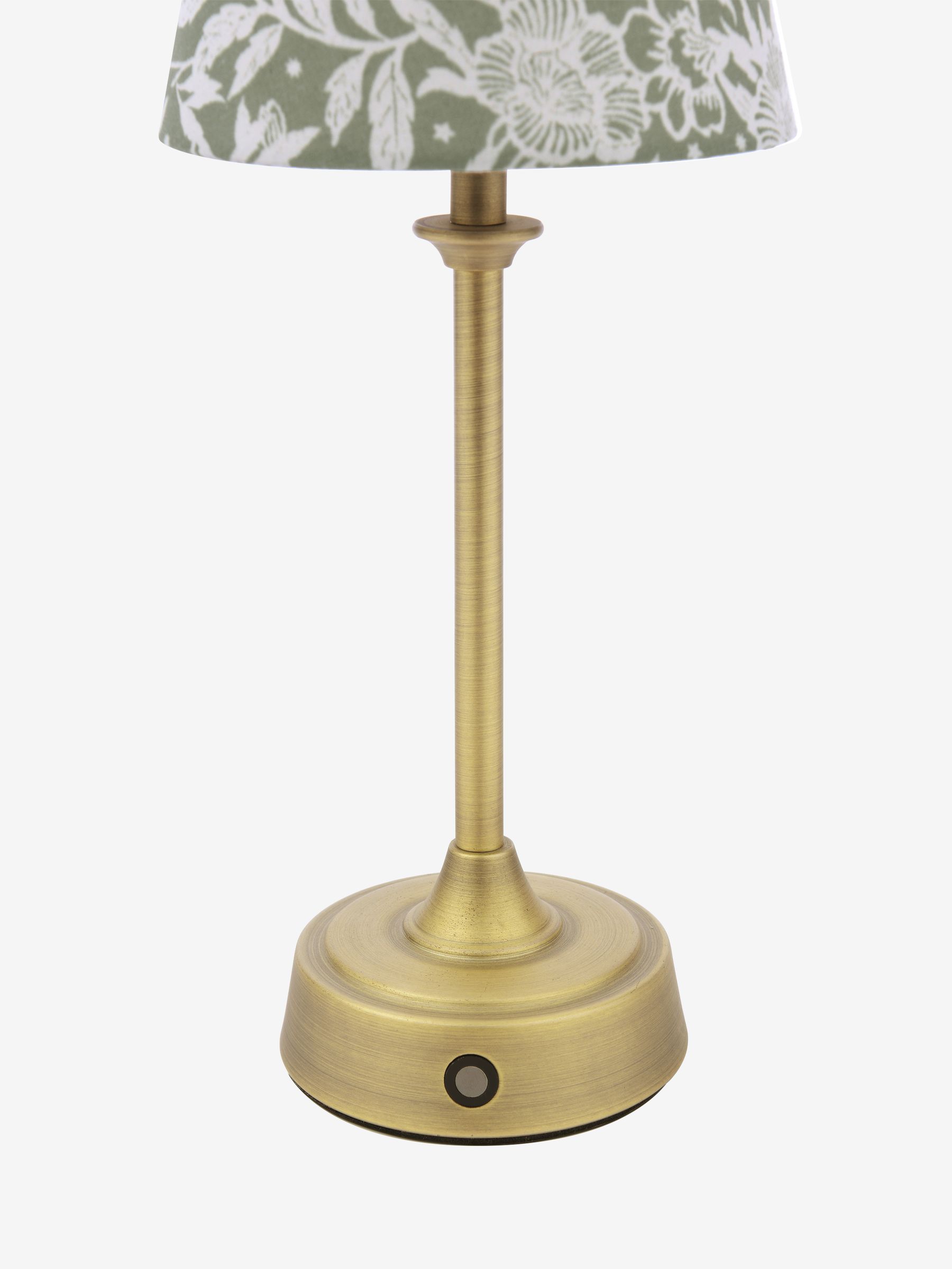 Green Apsley Rechargeable Led Wireless Table Lamp - Image 3 of 6