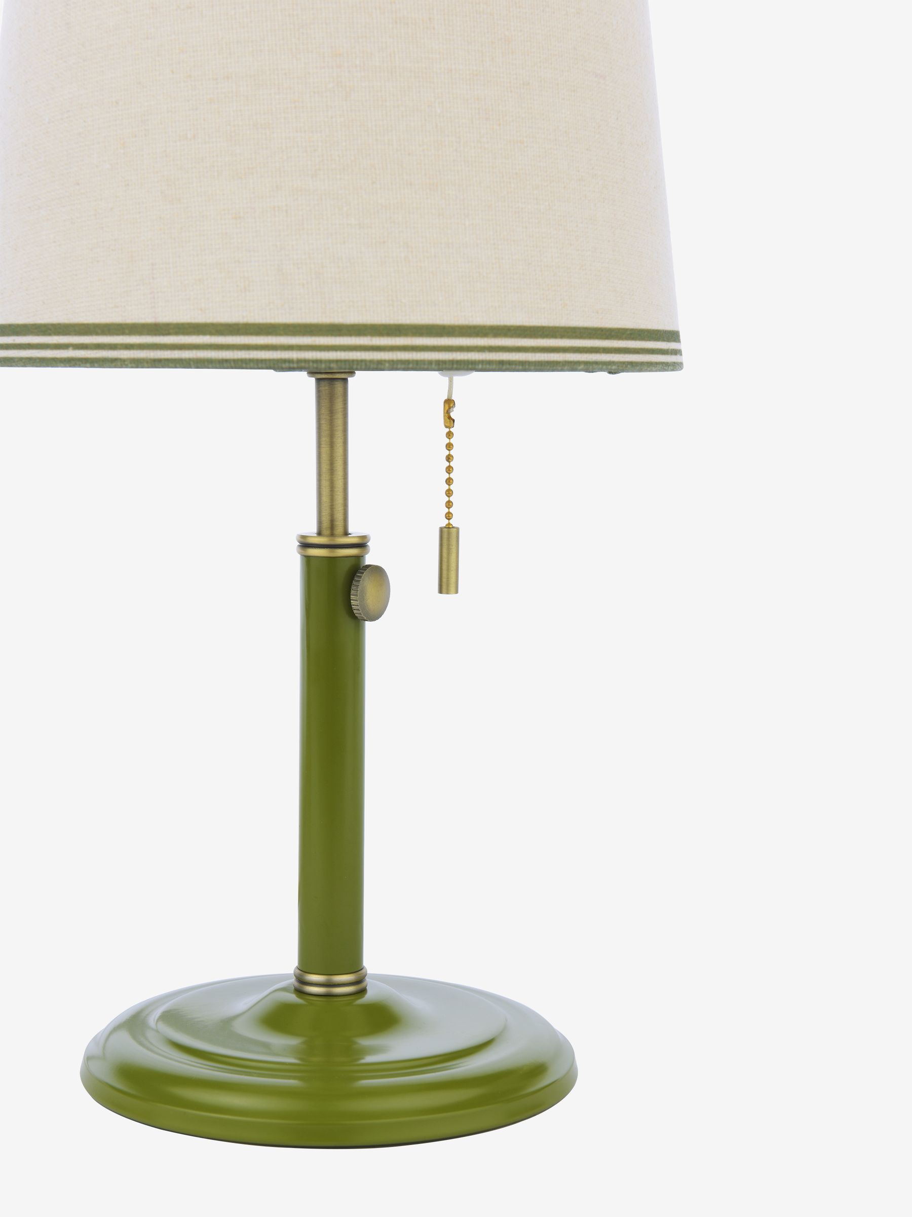 Green Upton Rise and Fall Table Lamp - Image 5 of 8