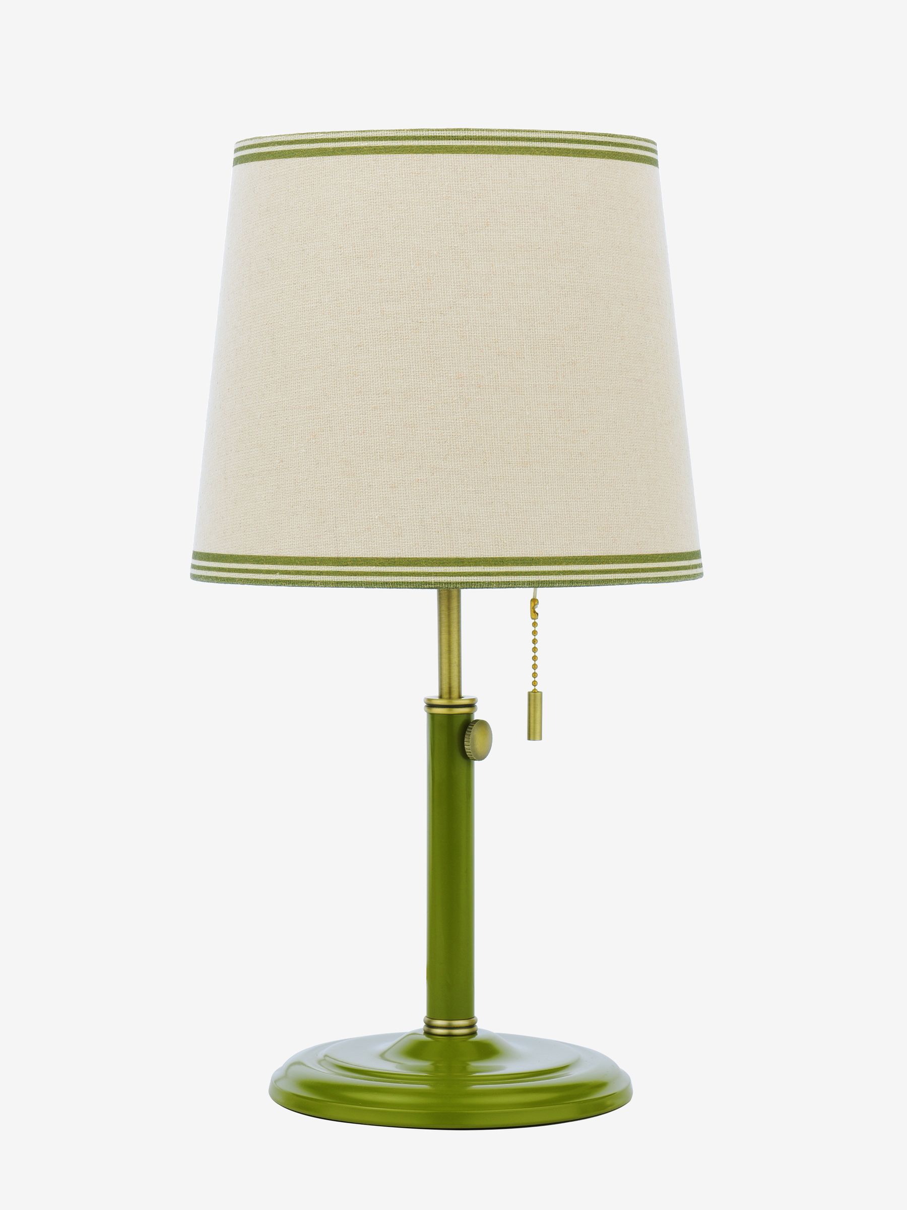 Green Upton Rise and Fall Table Lamp - Image 7 of 8