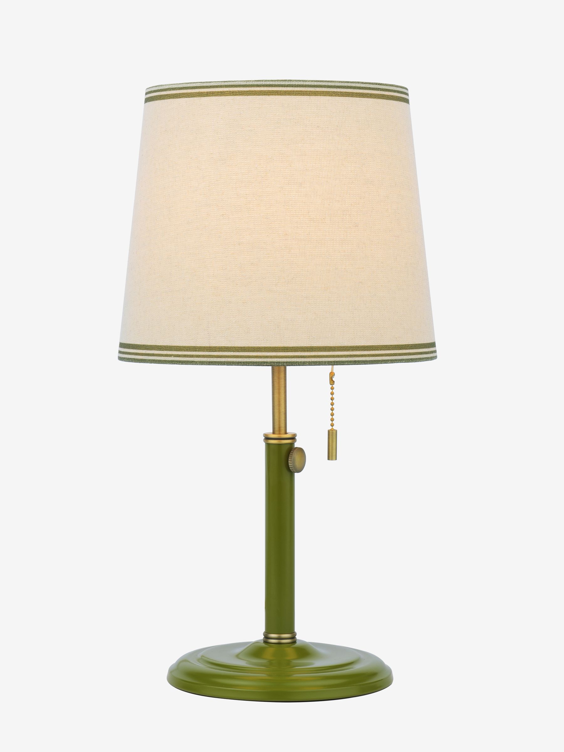 Green Upton Rise and Fall Table Lamp - Image 8 of 8