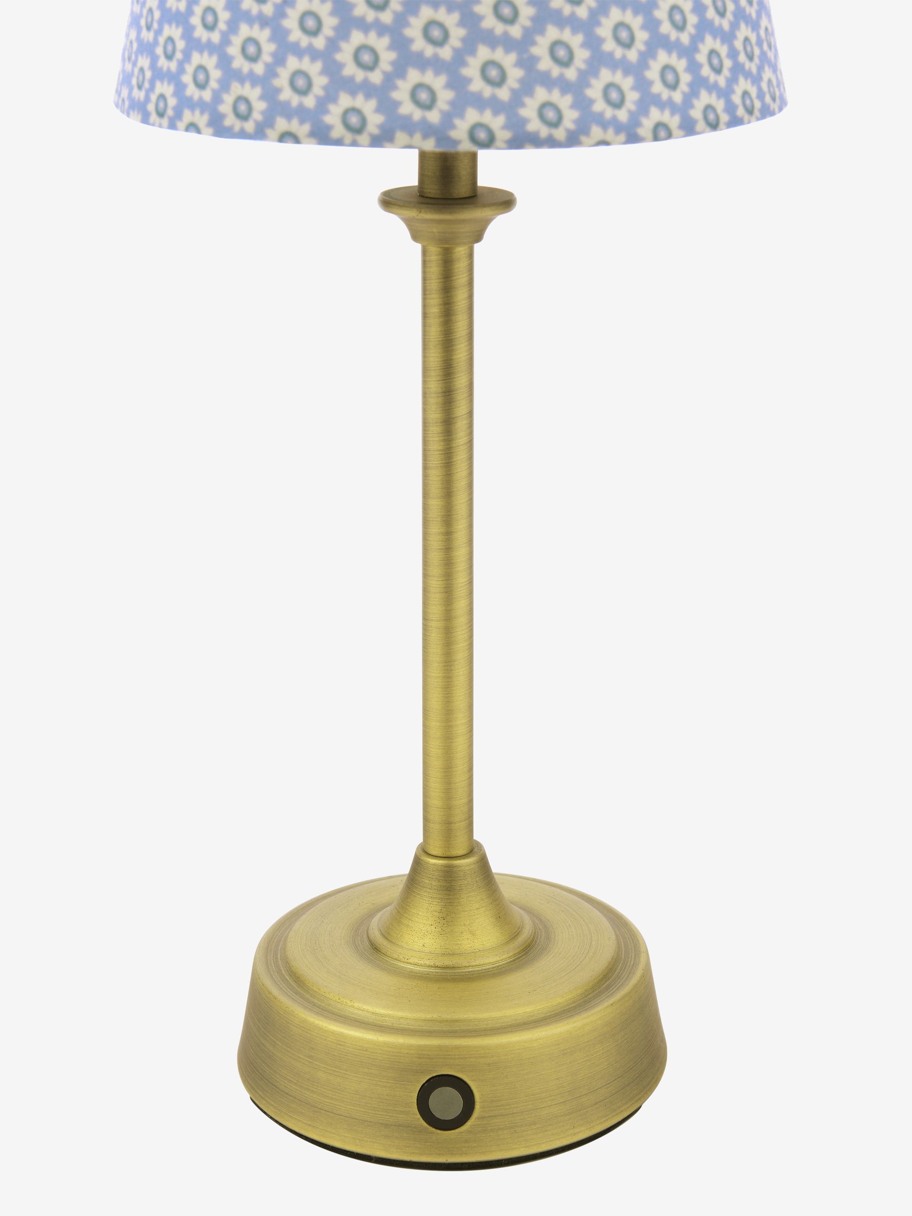 Blue Apsley Rechargeable Led Wireless Table Lamp - Image 4 of 6