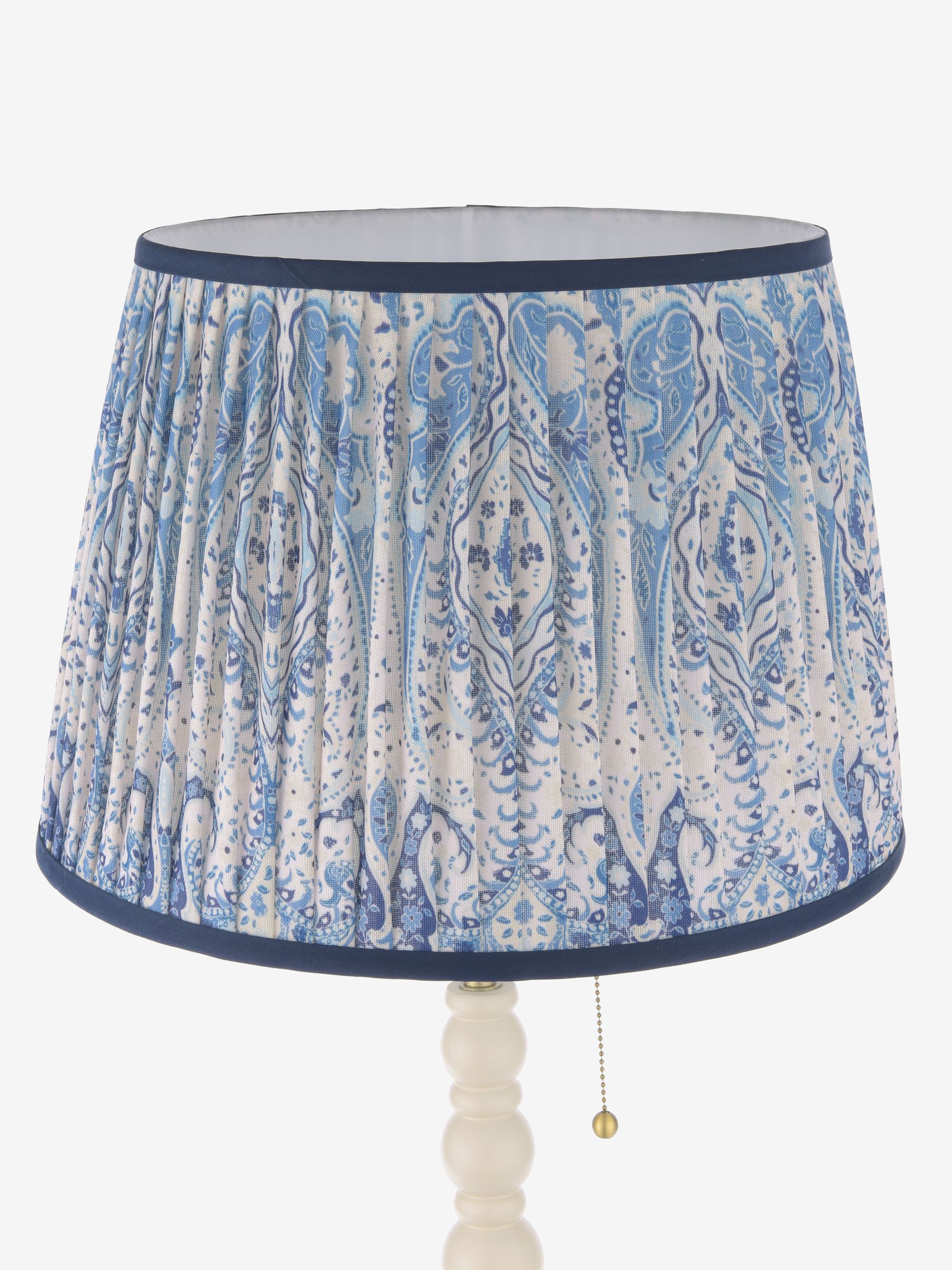 Cream Harewood Floor Lamp - Image 6 of 8