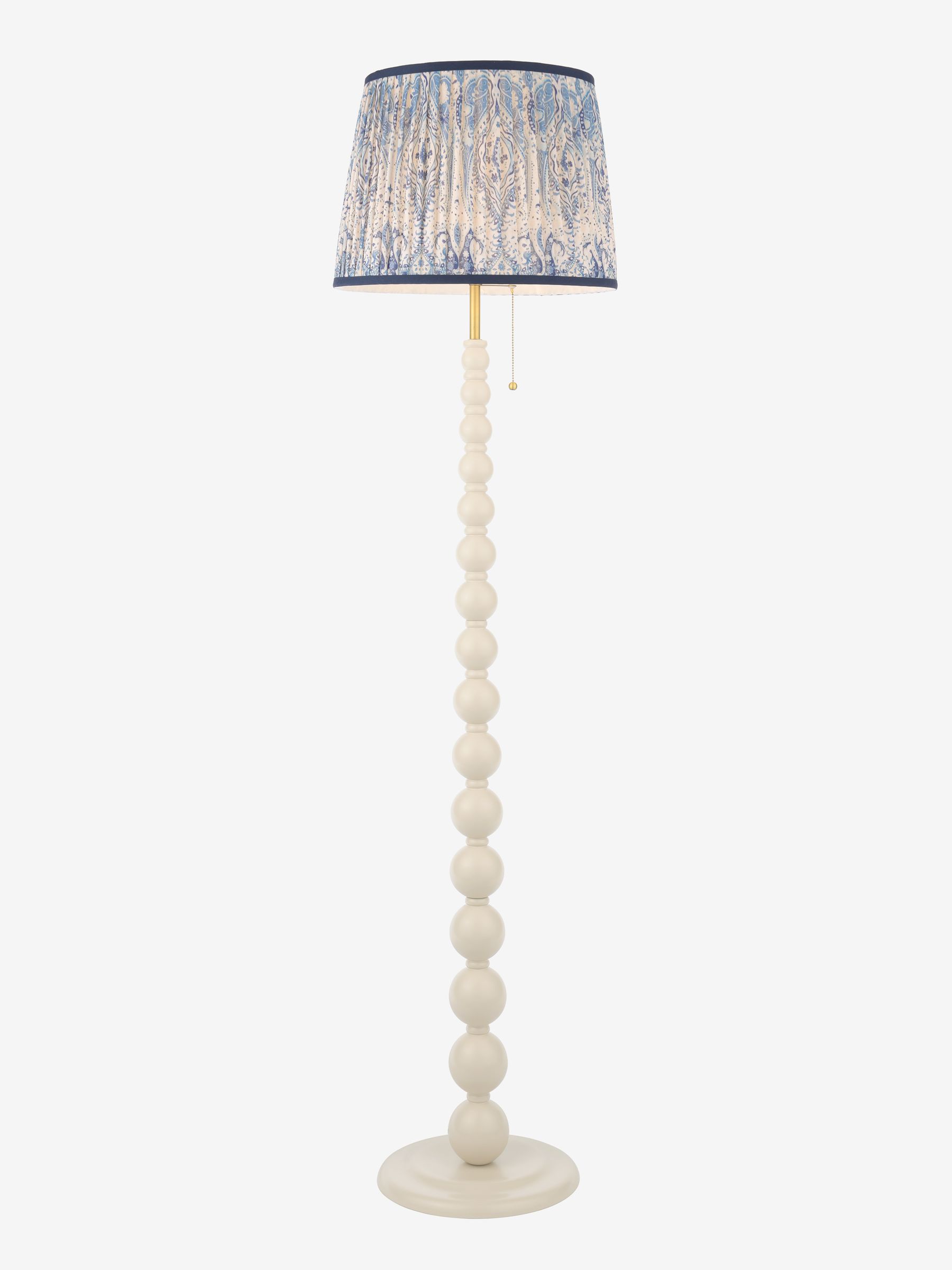 Cream Harewood Floor Lamp - Image 8 of 8
