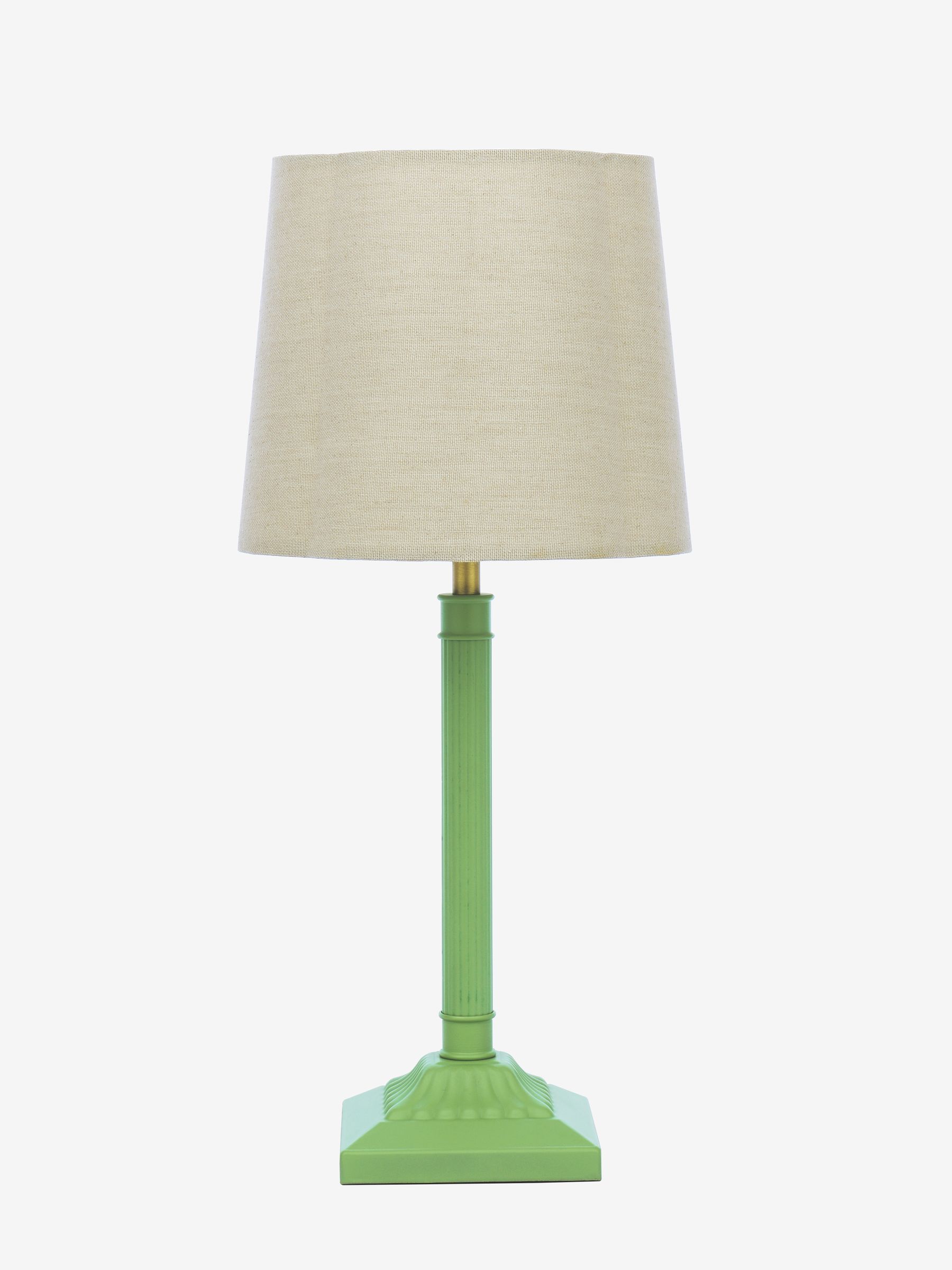 Green Buscot Square Base Table Lamp with Shade - Image 5 of 6