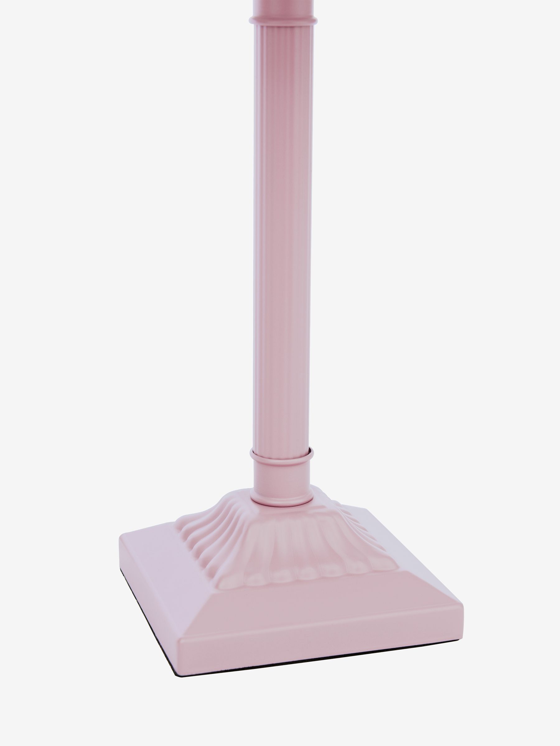 Pink Buscot Square Base Table Lamp with Shade - Image 3 of 6