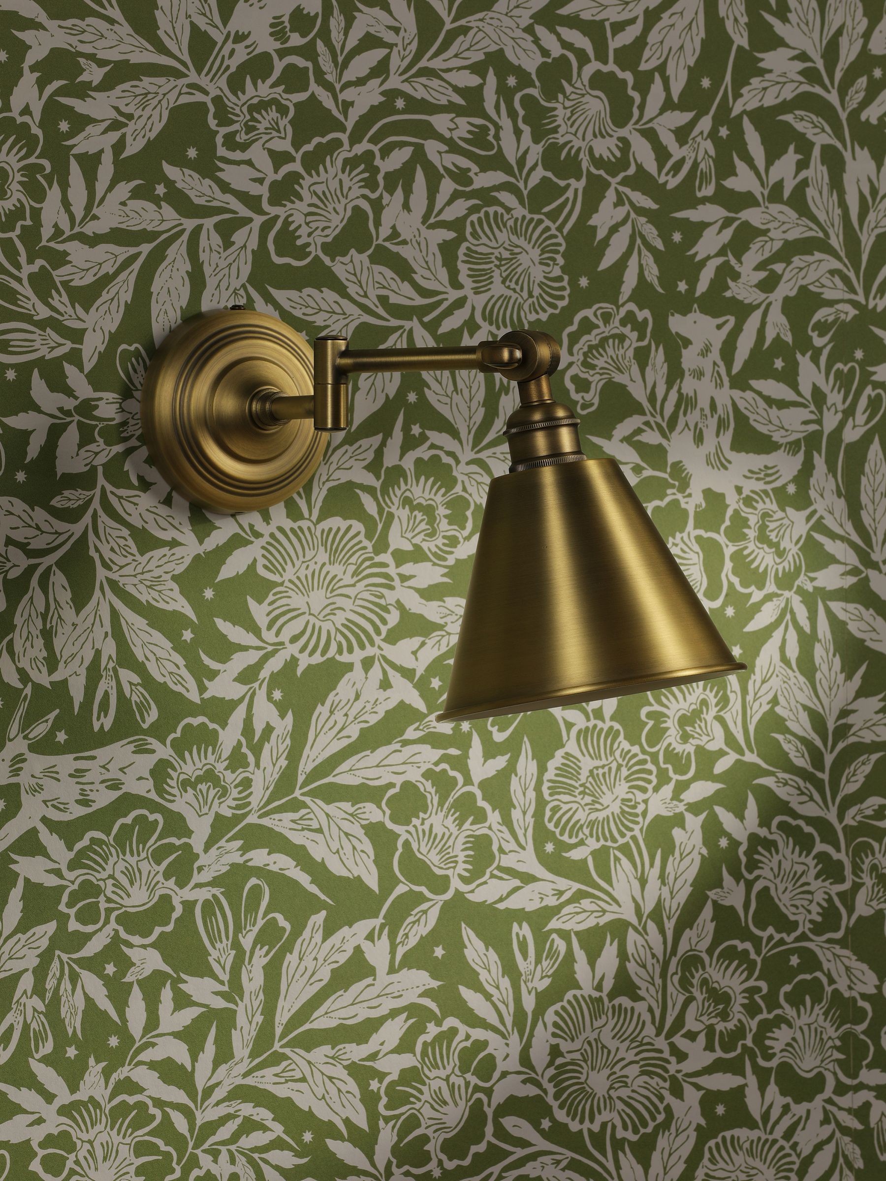 Antique Brass Wollaton Wall Light - Image 2 of 8