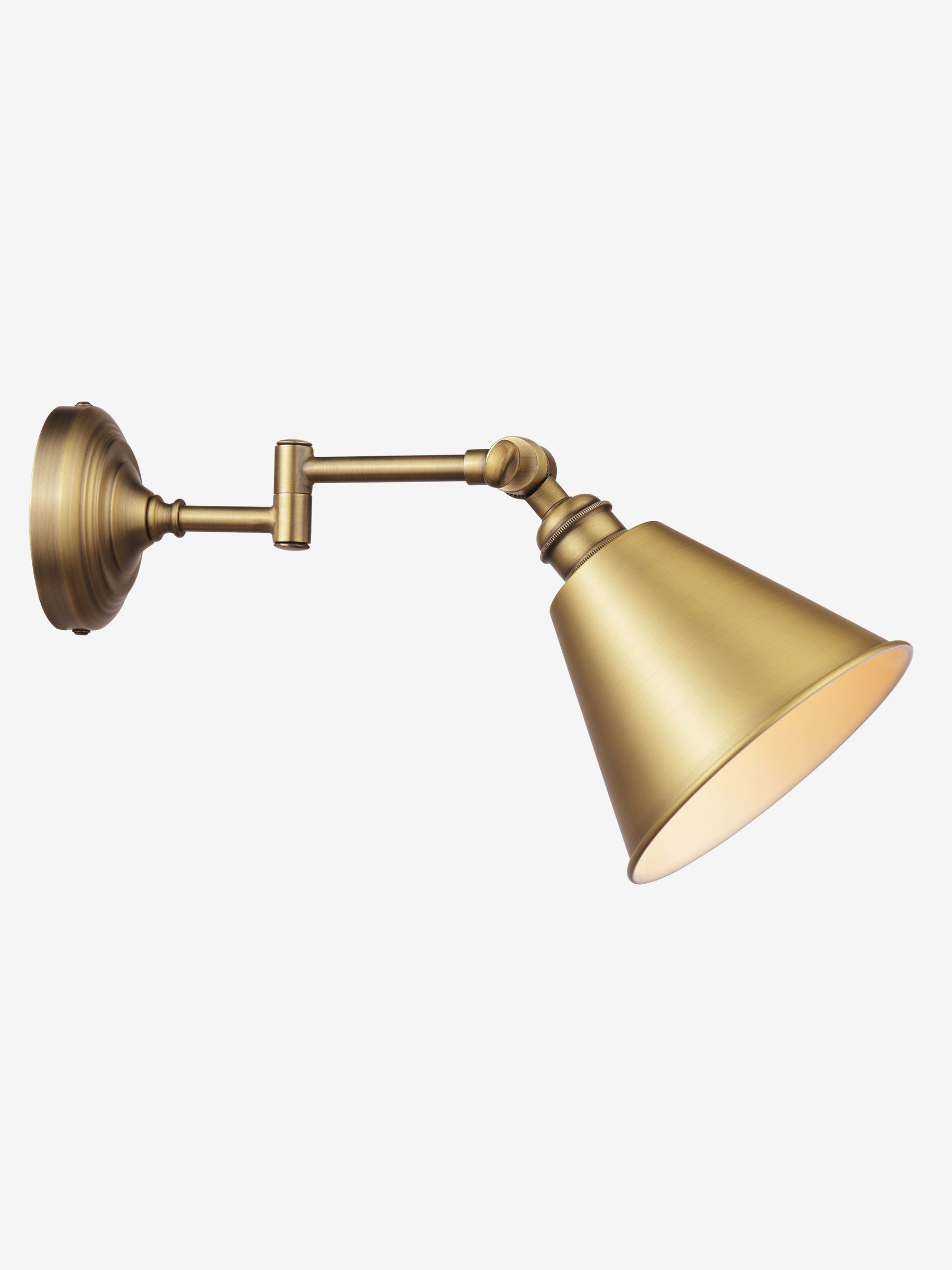 Antique Brass Wollaton Wall Light - Image 6 of 8
