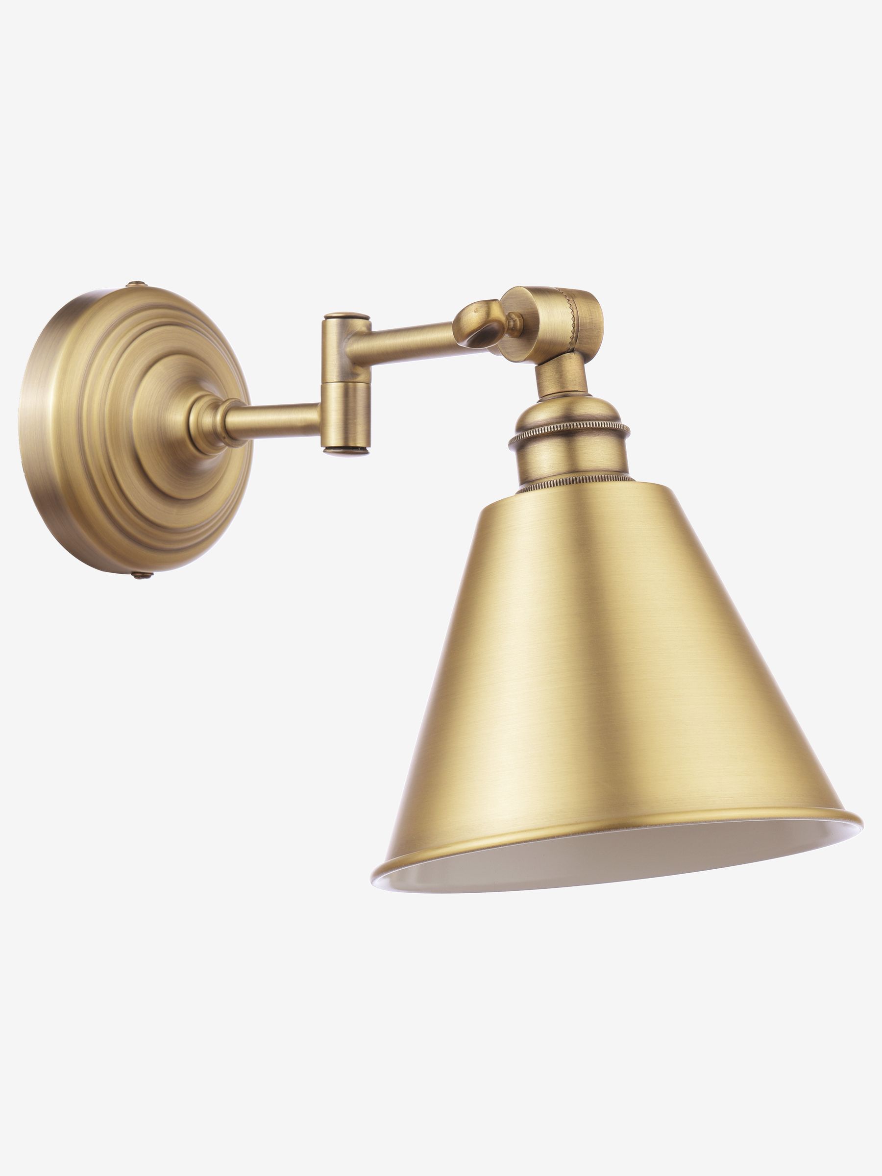 Antique Brass Wollaton Wall Light - Image 7 of 8