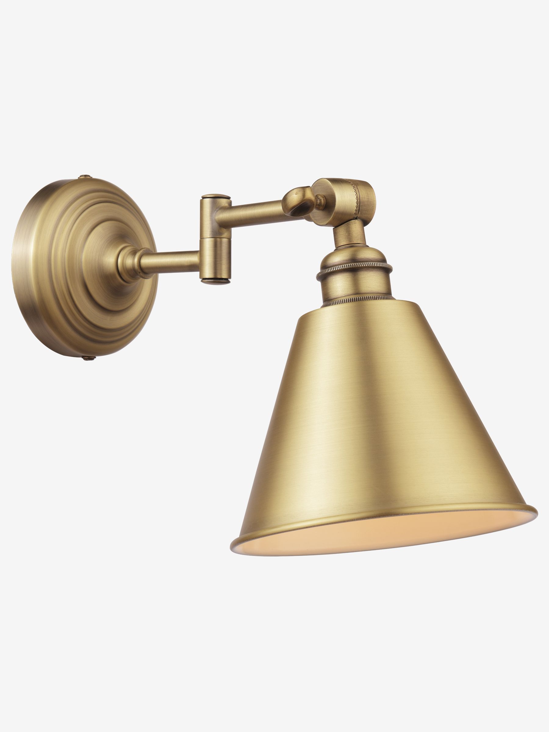 Antique Brass Wollaton Wall Light - Image 8 of 8