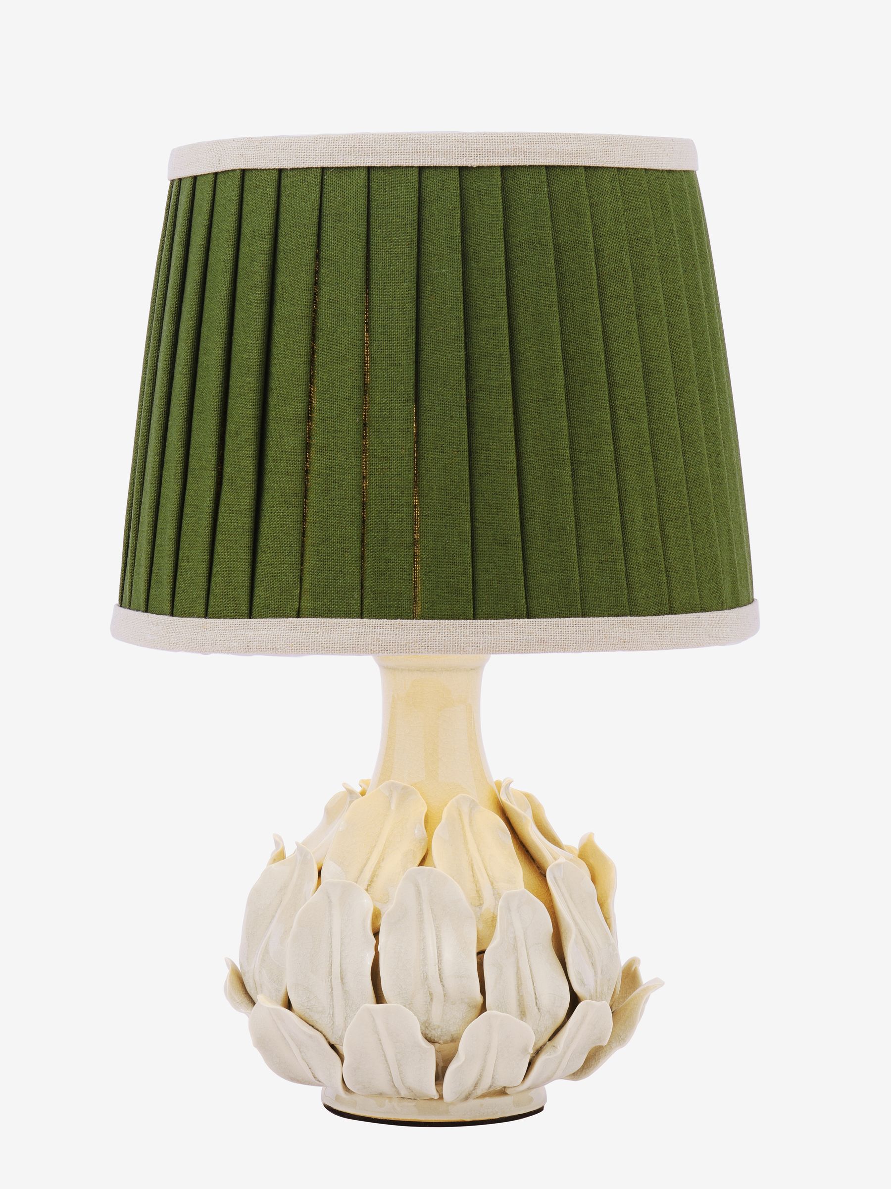 Cream Chatsworth Small Ceramic Table Lamp - Image 6 of 6