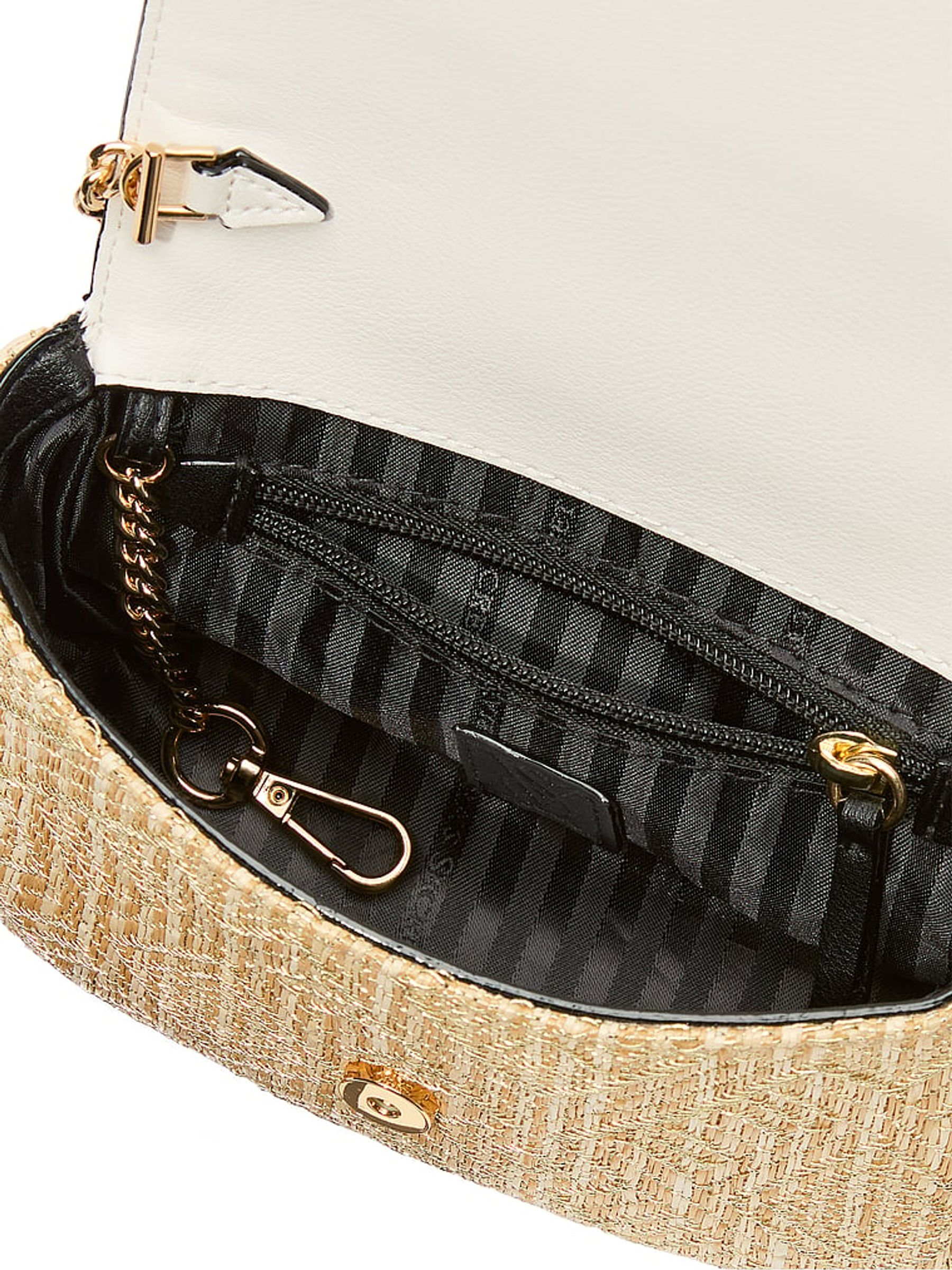 Brown Straw Crossbody Bag - Image 3 of 4