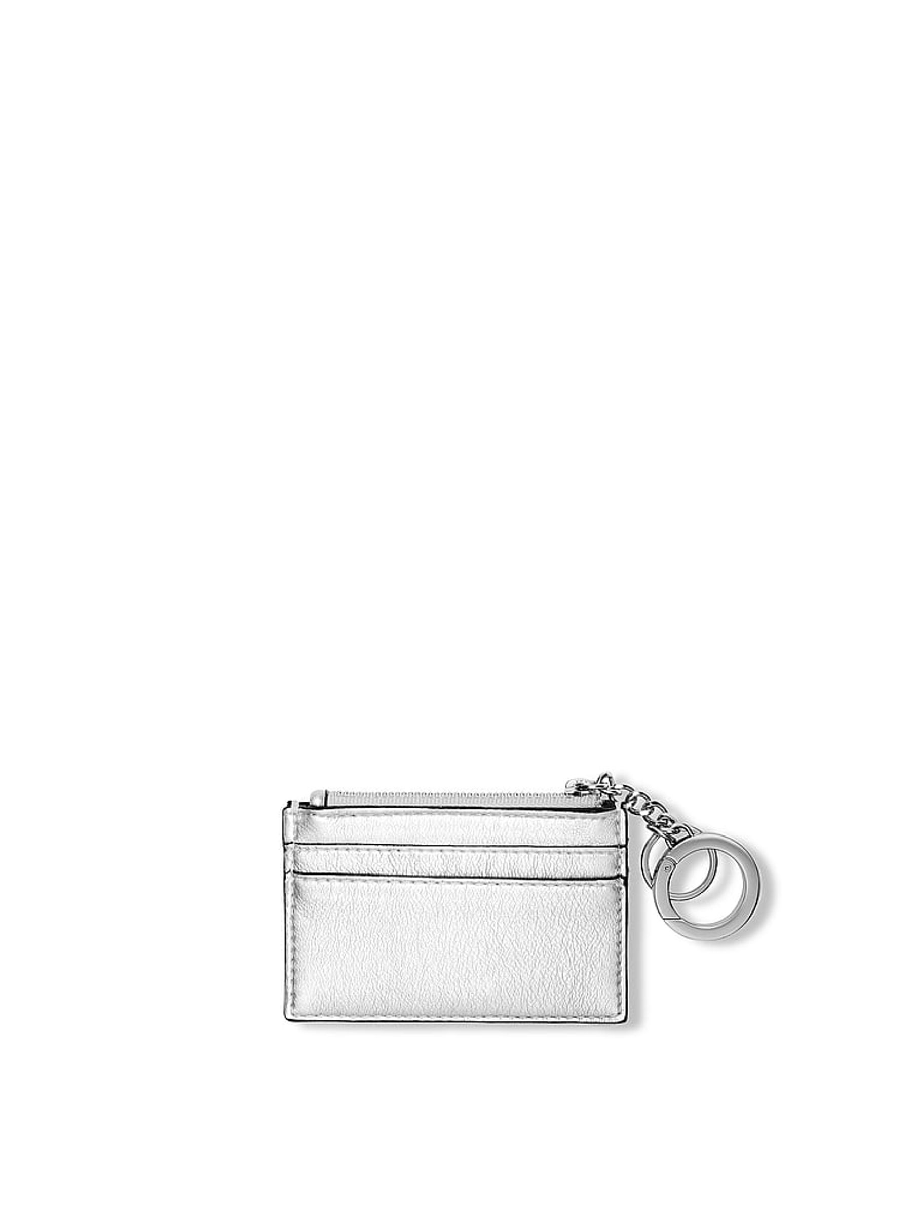 Silver Card Holder Keyring - Image 2 of 3