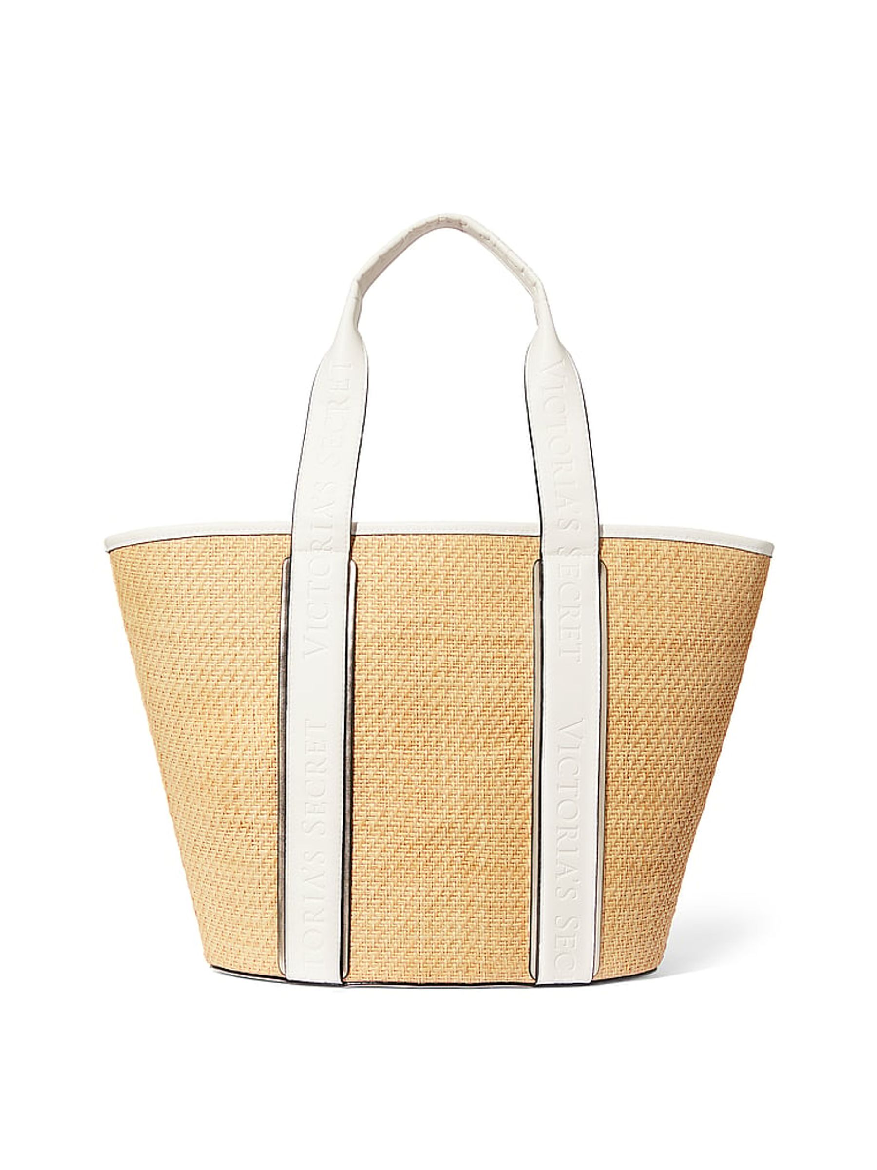 Brown Straw Tote Bag - Image 1 of 3