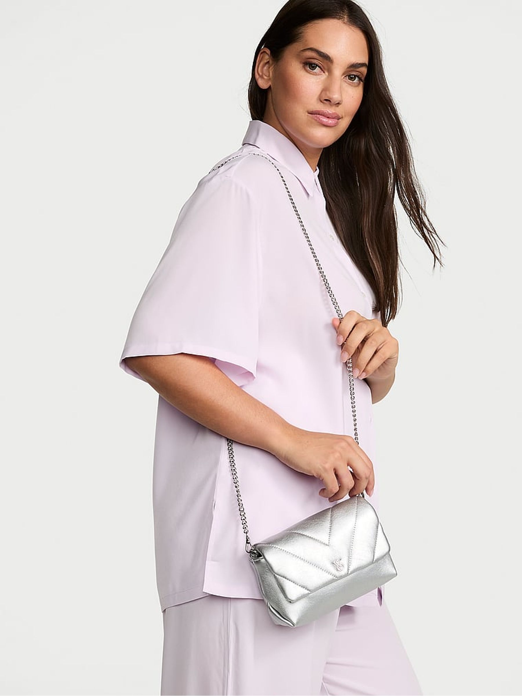 Silver Crossbody Bag - Image 4 of 4