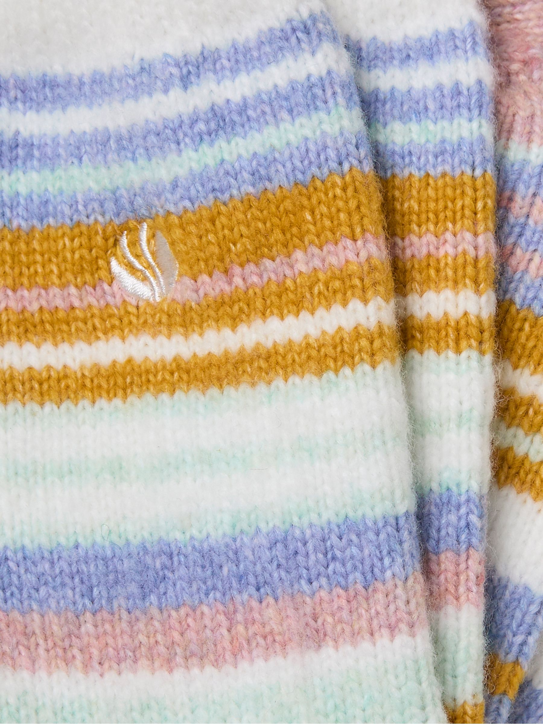 Multi Colour Super Soft Striped Socks - Image 2 of 2