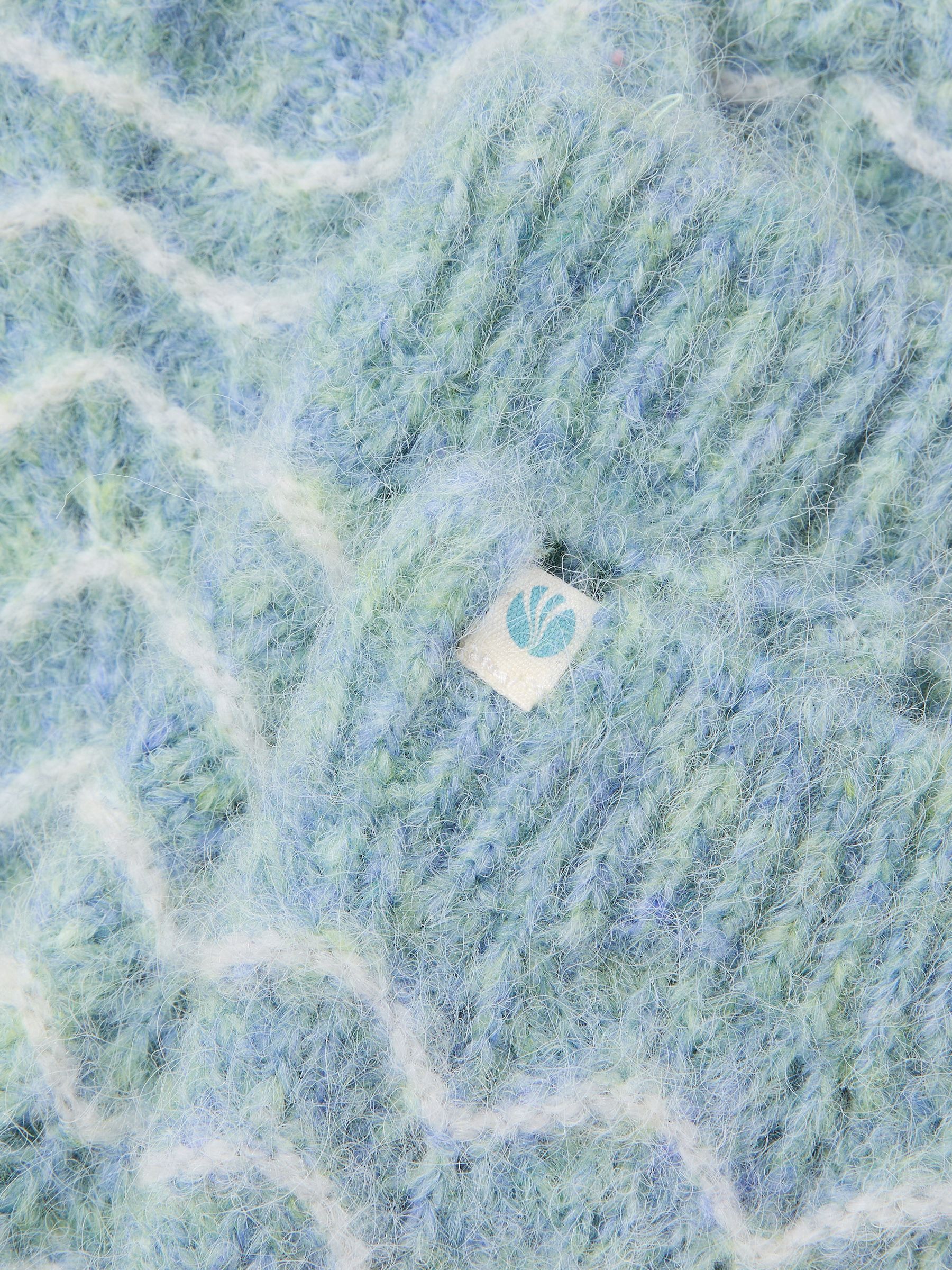 Green Pointelle Lounge Socks - Image 2 of 2