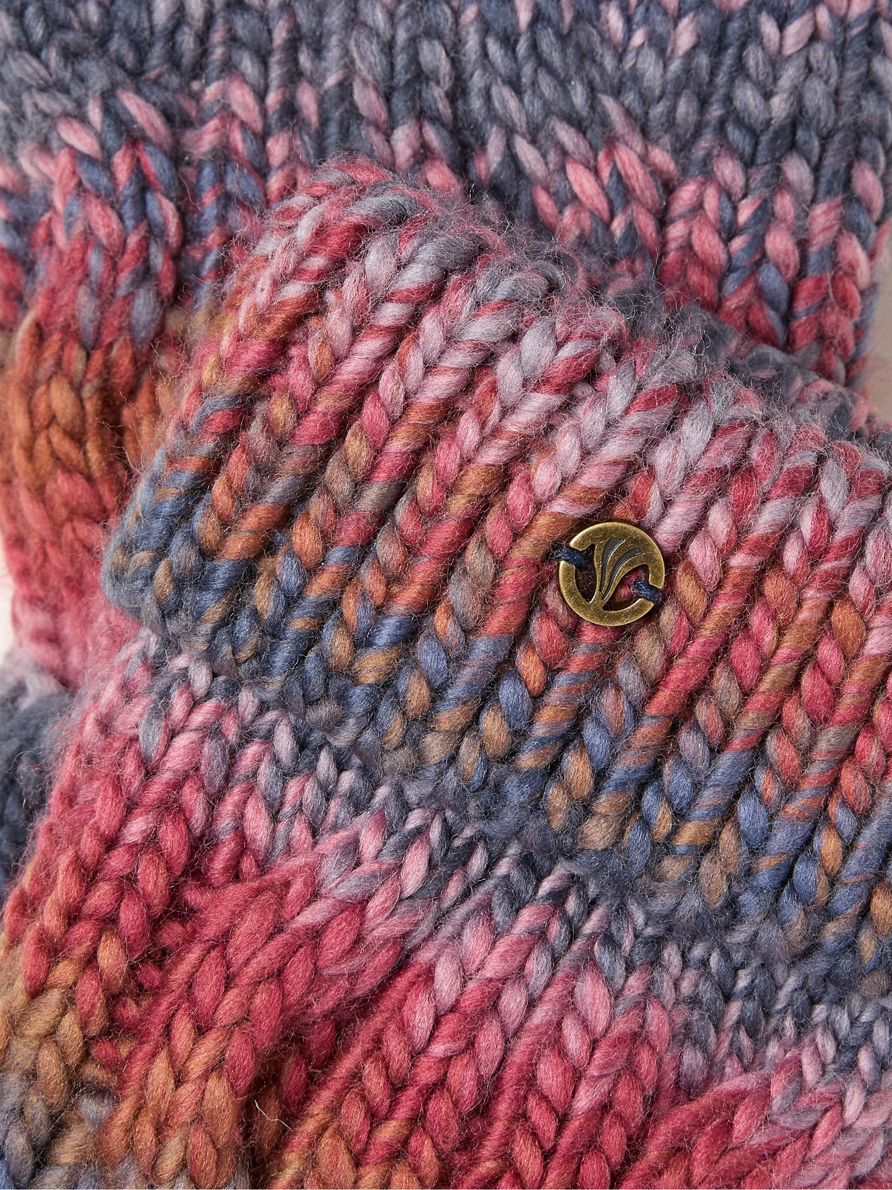 Purple Knitted Slipper Socks - Image 2 of 2