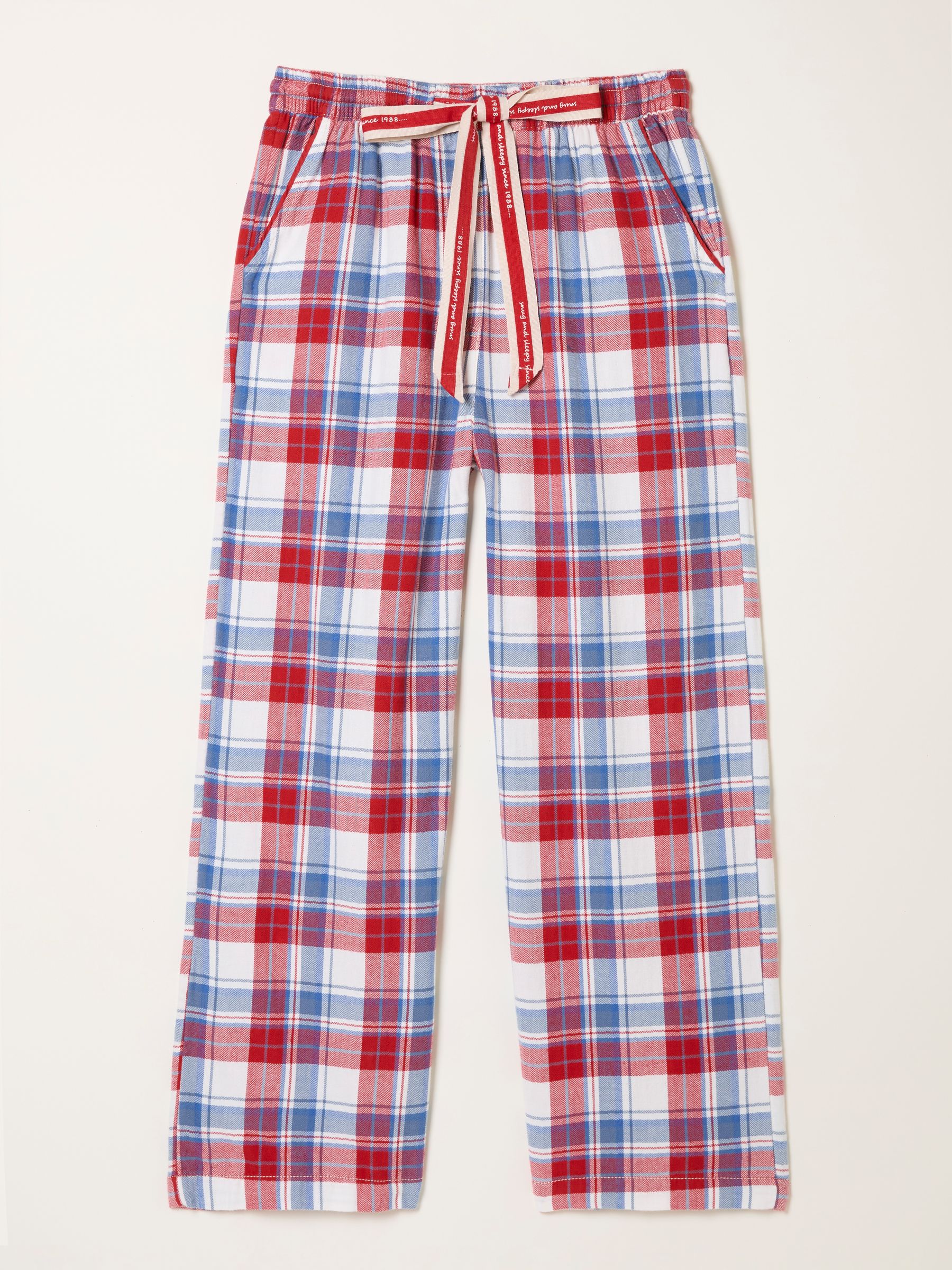 Lola Red Multi Check Pyjama Bottoms - Image 1 of 1