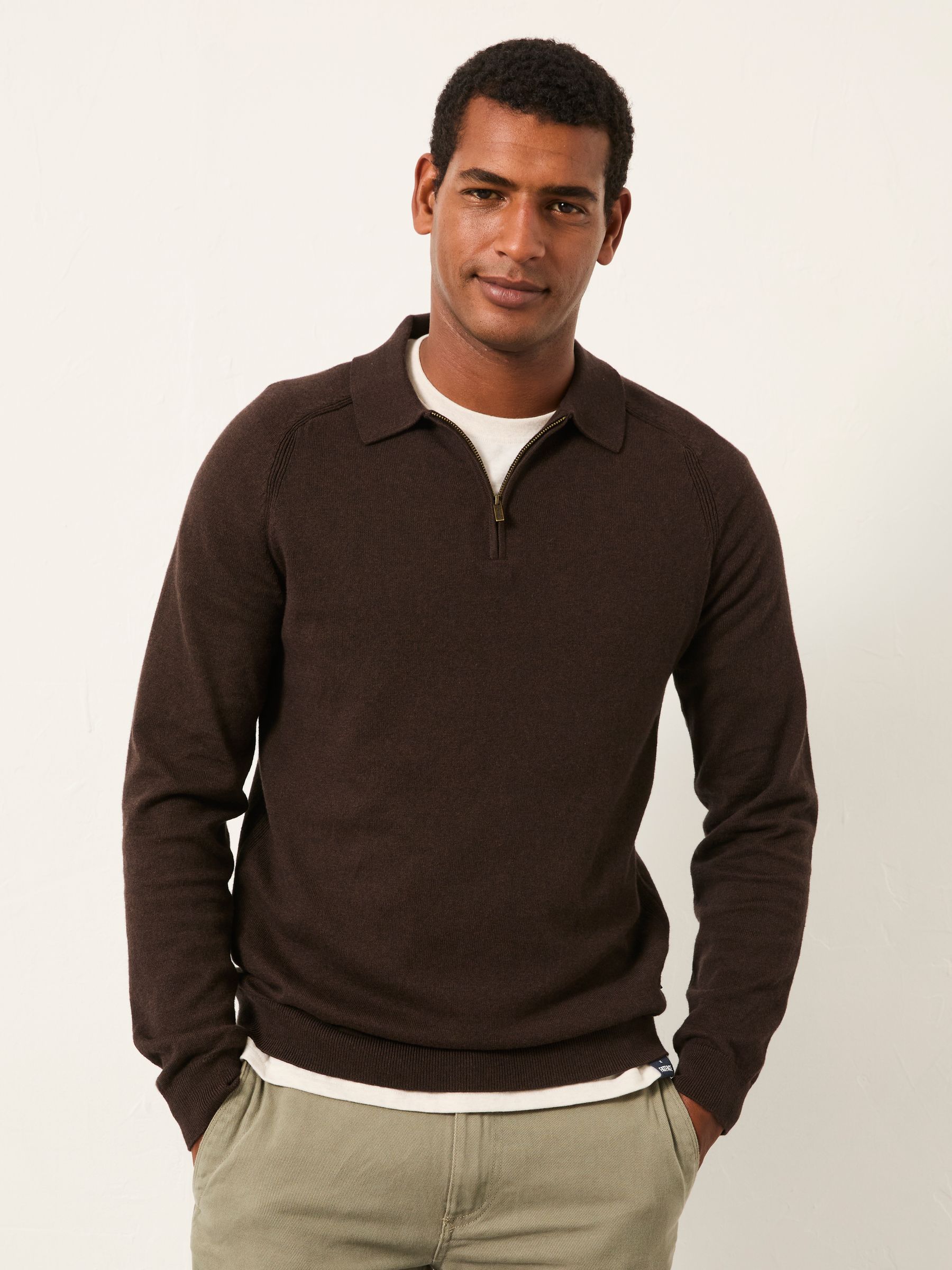 Layered Polo Knit チョコ TODAYFUL(トゥデイフル) / Life's online store（ライフズ） / Layered