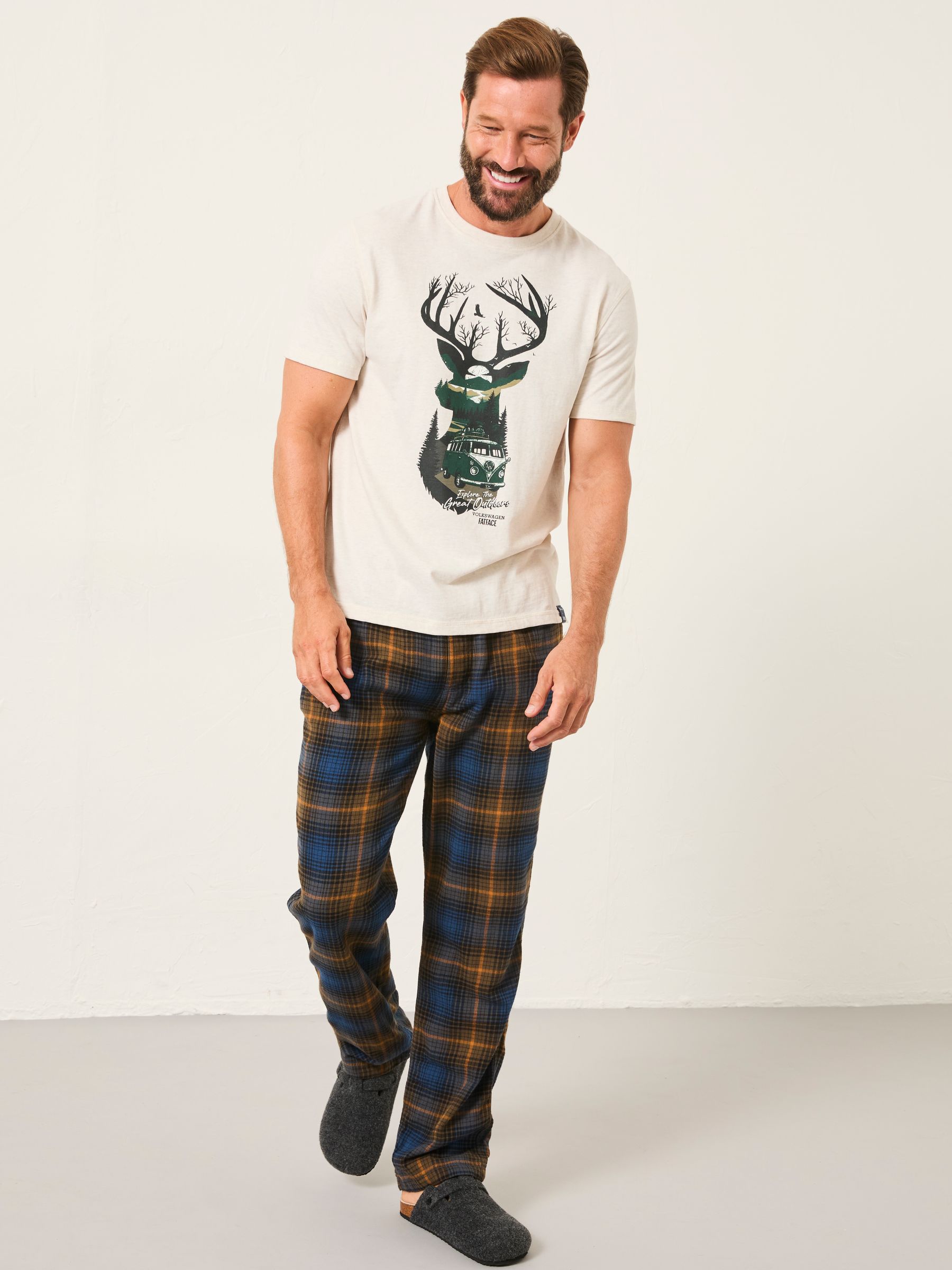 Natural VW Stag Tshirt - Image 1 of 6