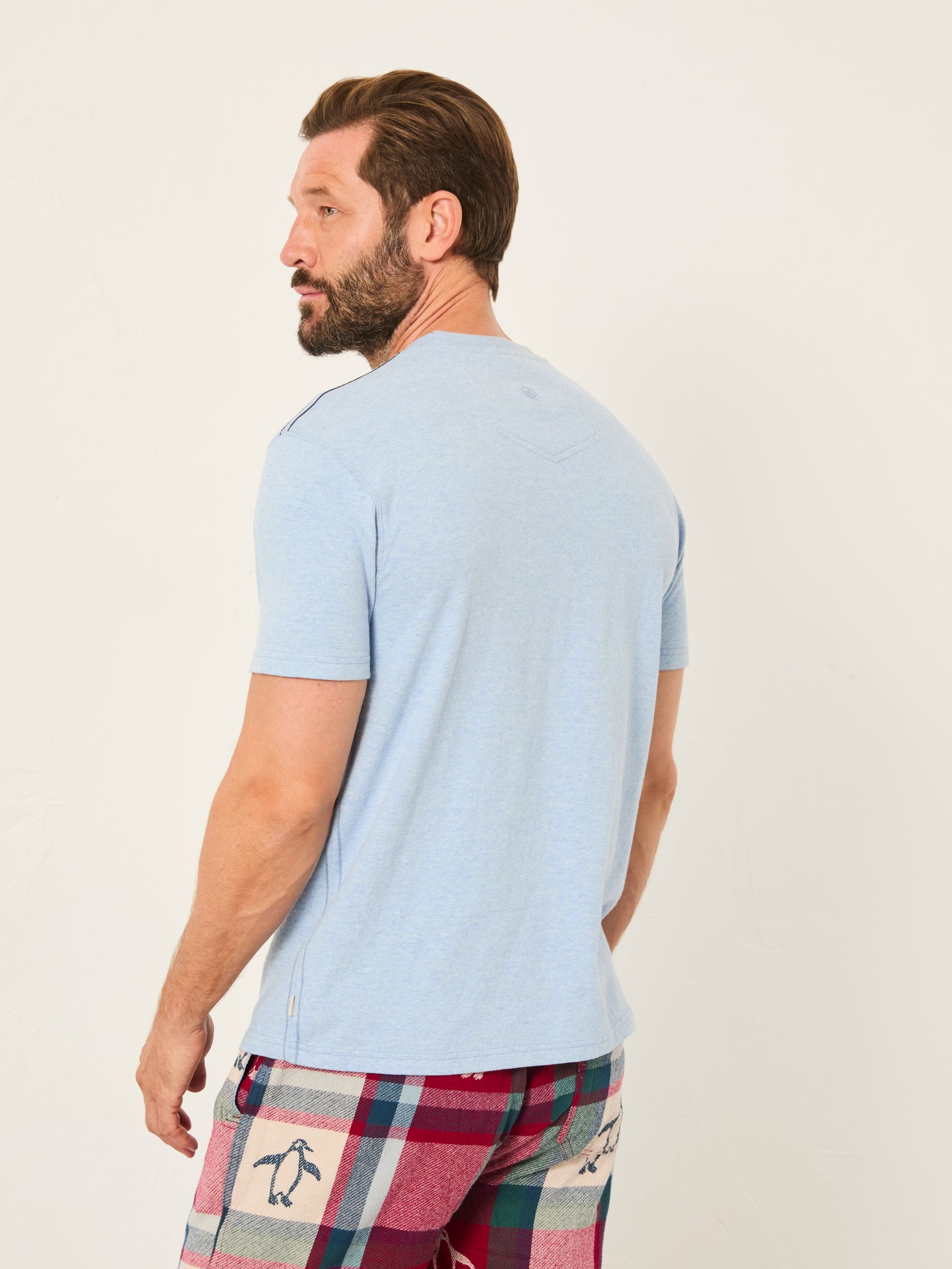 Light Vintage Blue Chilly Sips Graphic T-Shirt - Image 3 of 6