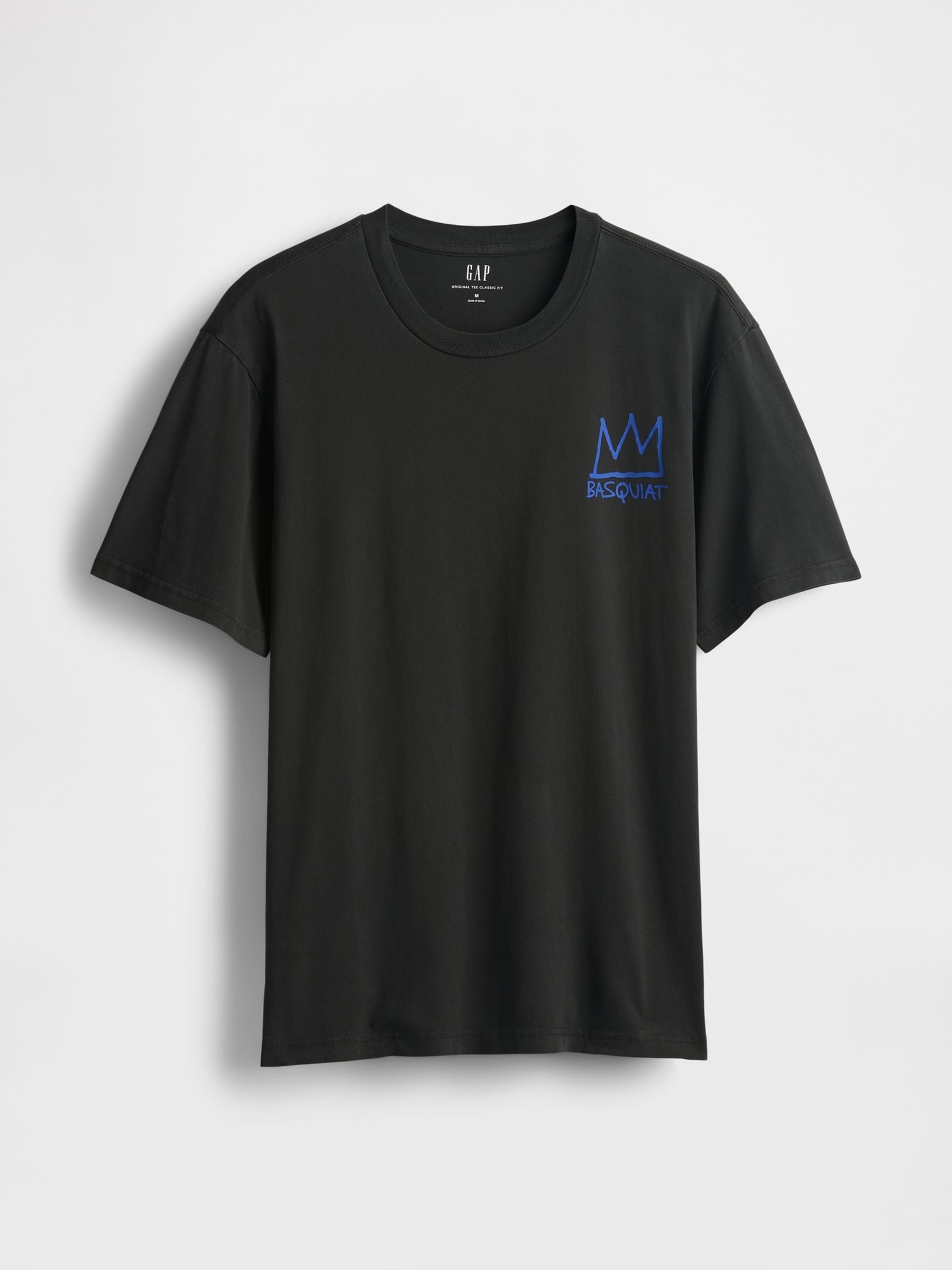 Black Basquiat Graphic T-Shirt - Image 4 of 5