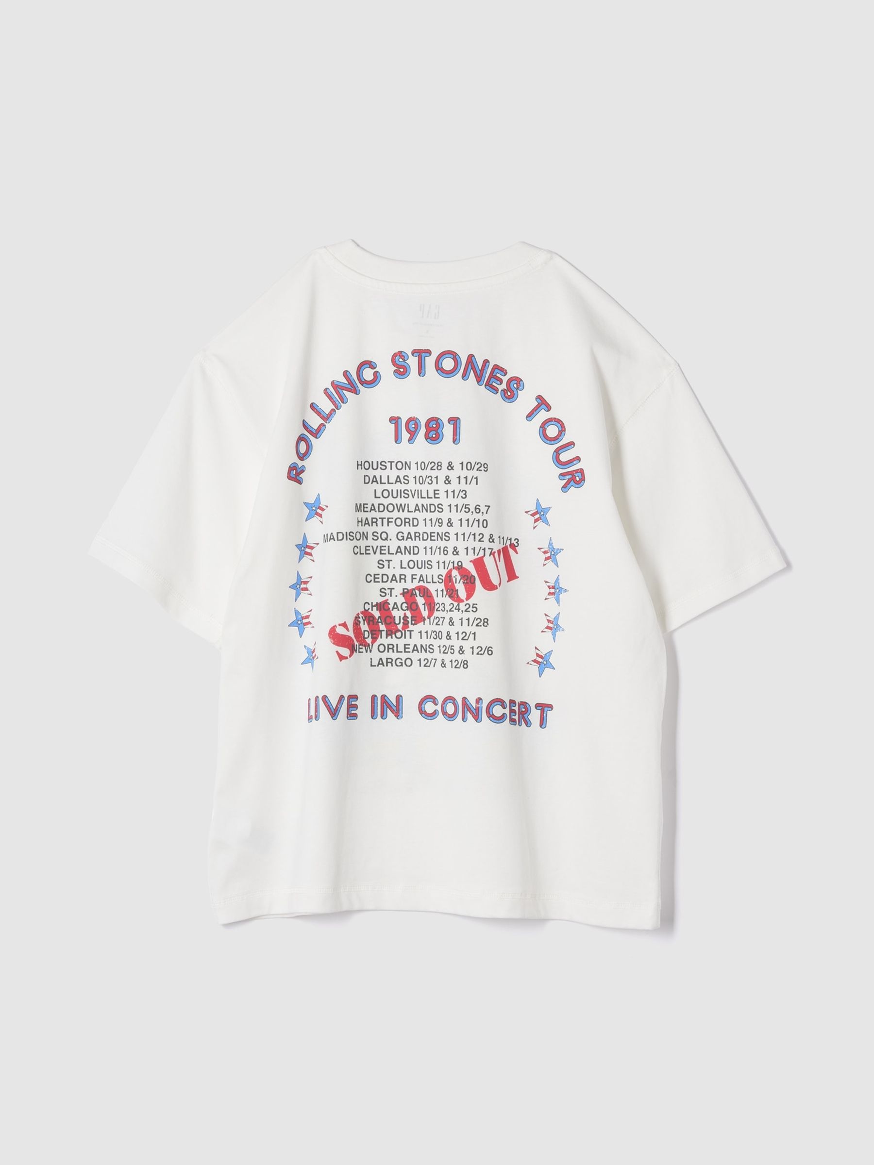 White Rolling Stones Graphic T-Shirt - Image 2 of 3