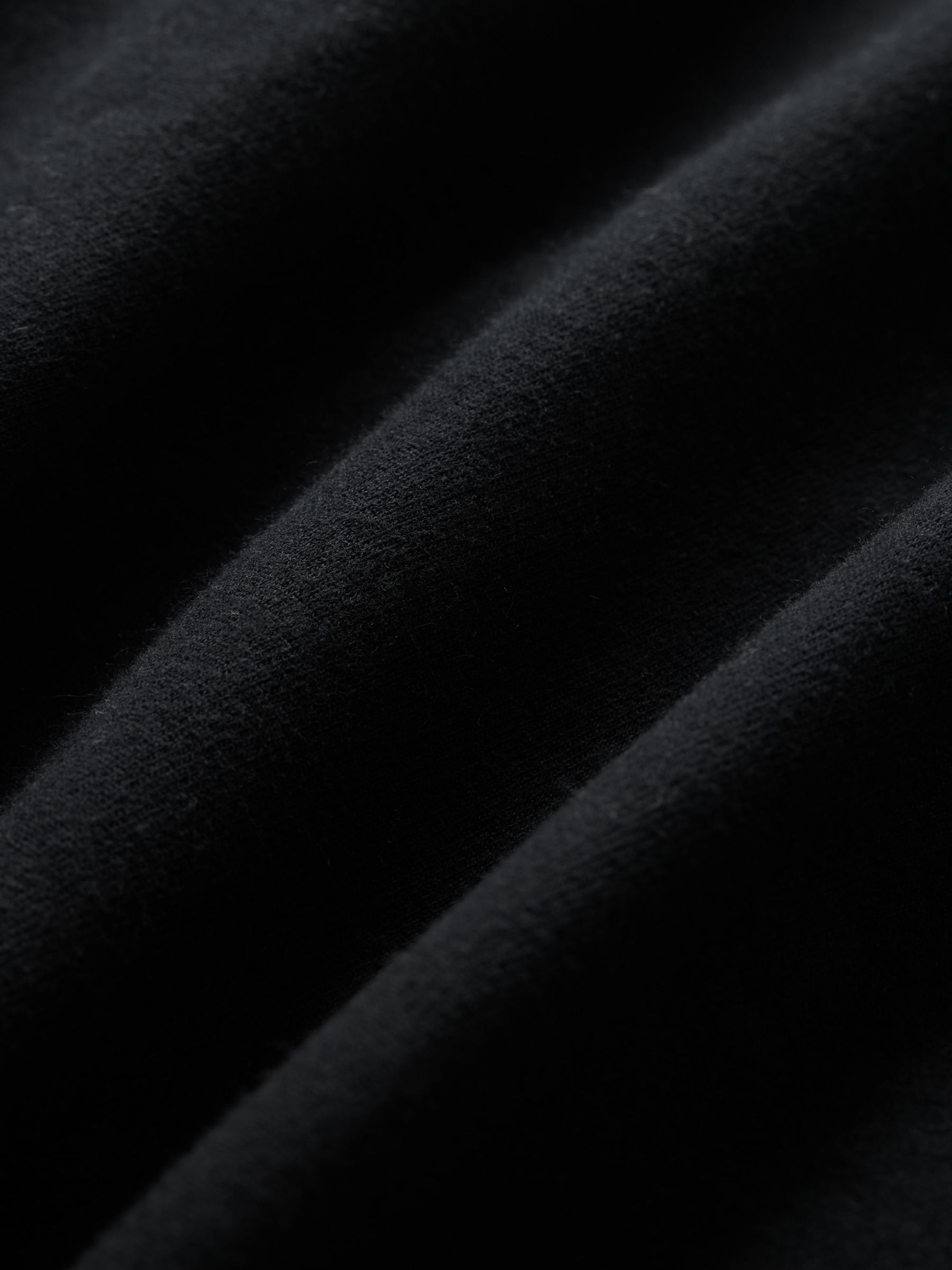 Black Washed UltraSoft Heavyweight Boxy T-Shirt - Image 5 of 5