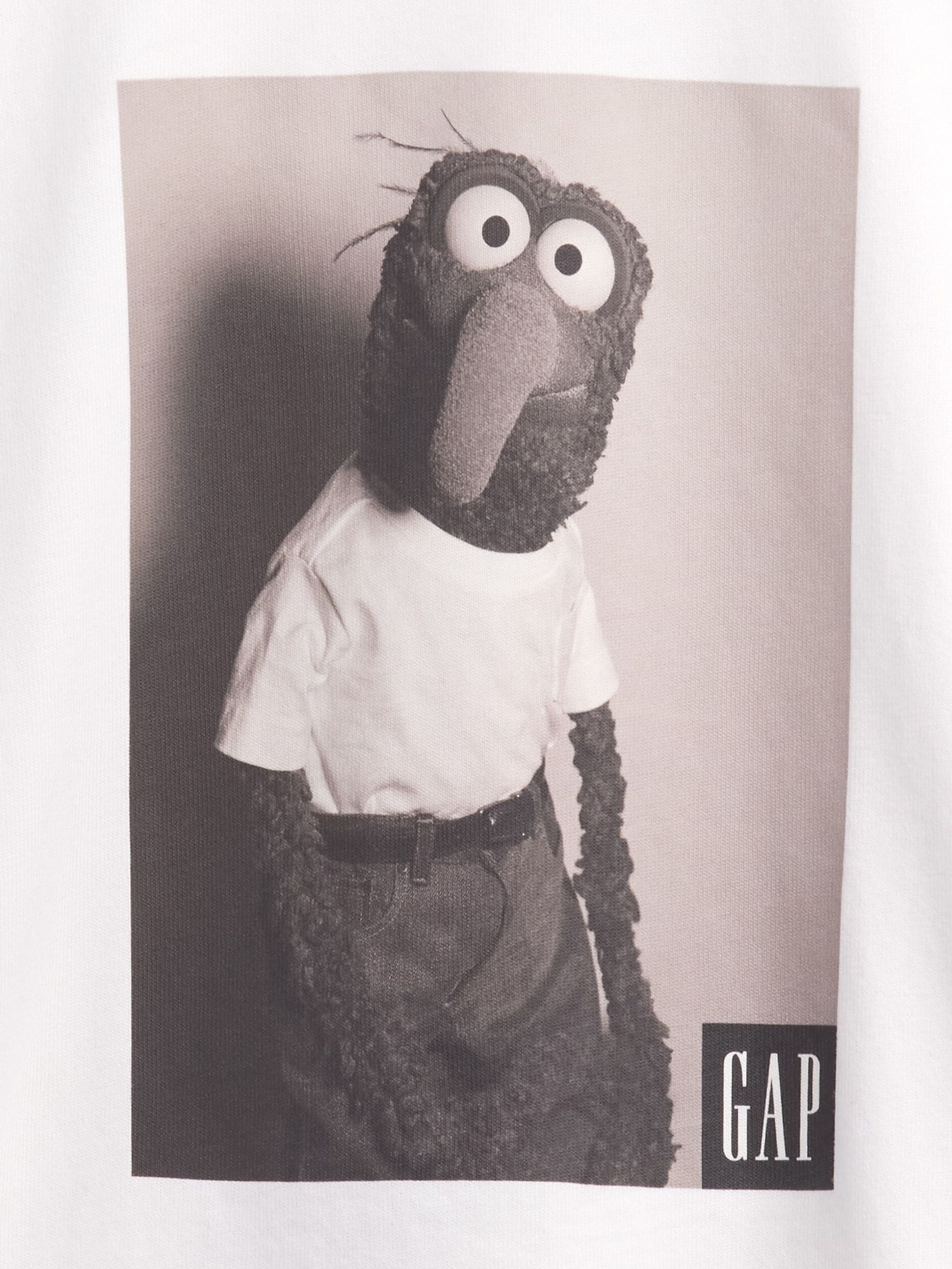 White Gonzo Disney The Muppets Graphic T-Shirt - Image 5 of 5