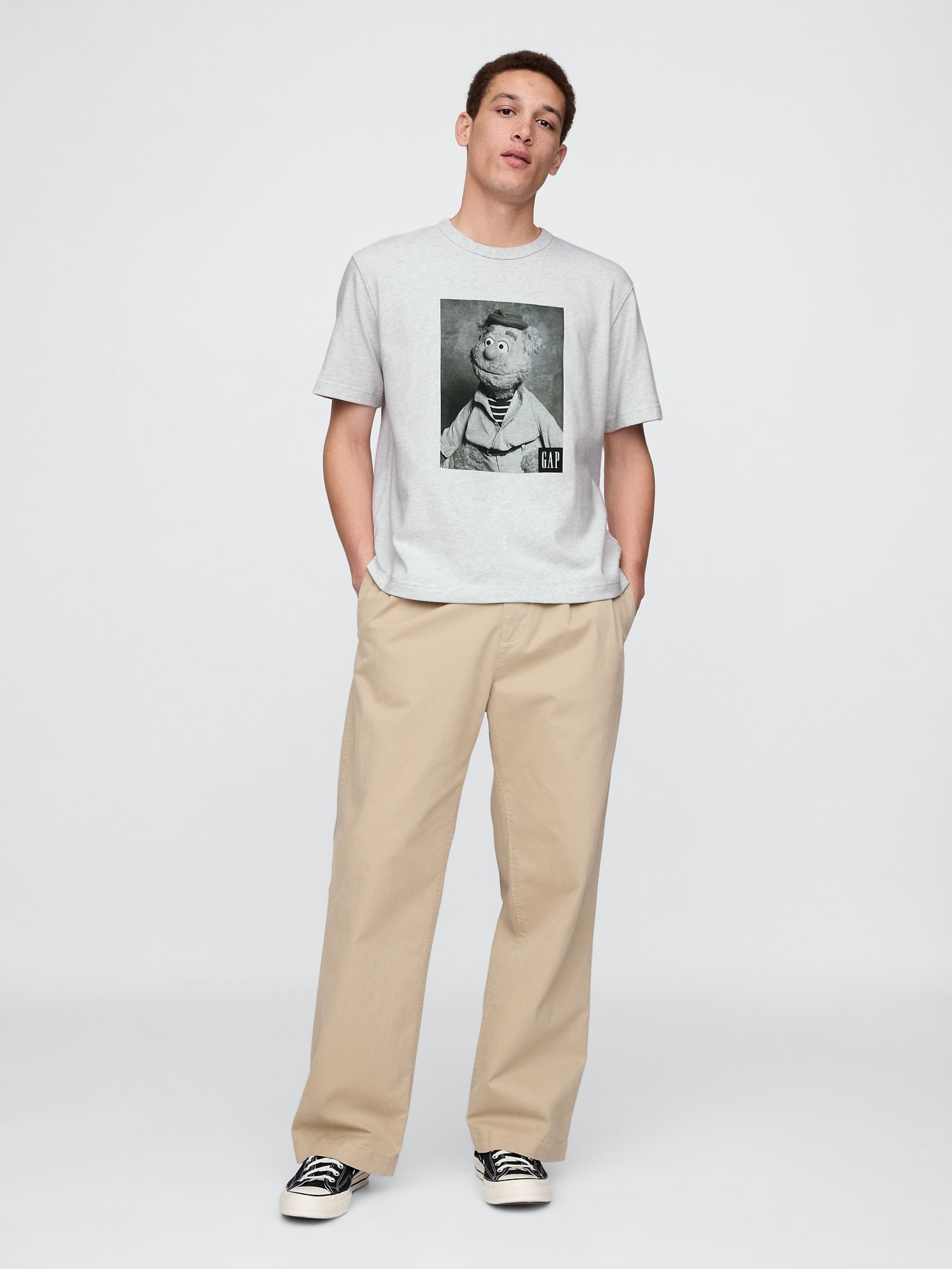 Grey Fozzie Bear Disney The Muppets Graphic T-Shirt - Image 3 of 5