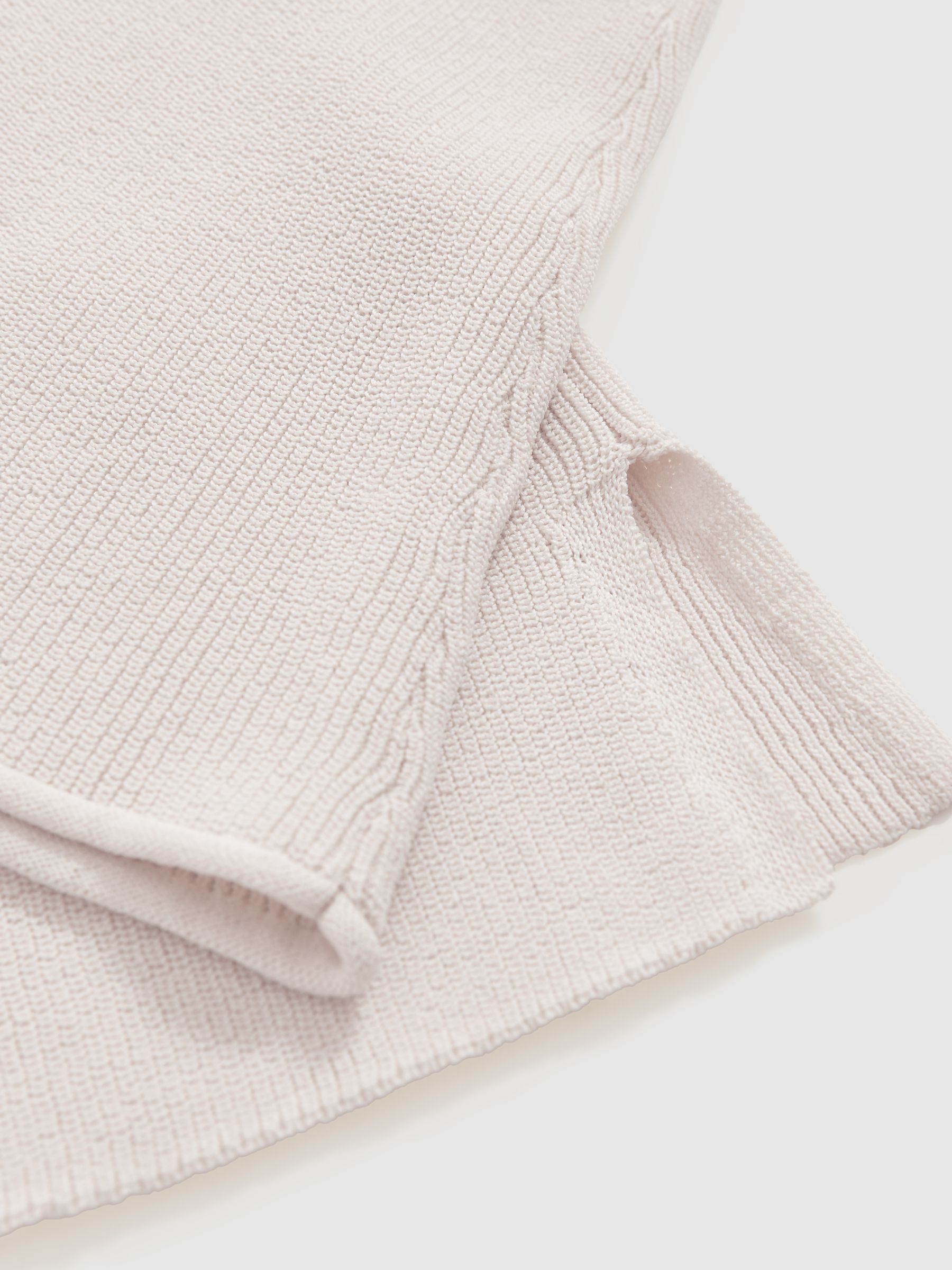 100% Cotton Jumper in Ecru - Image 5 of 5